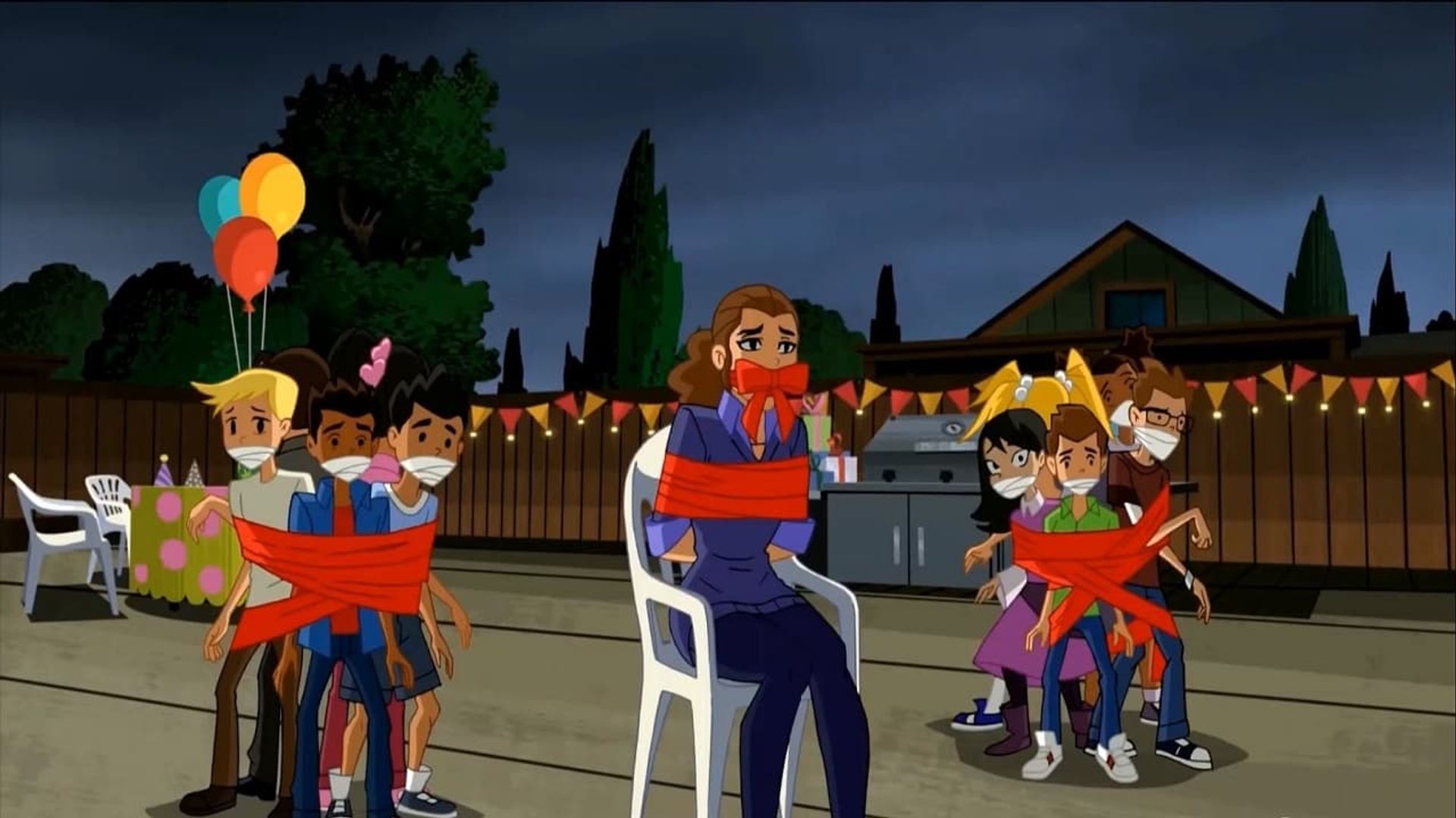 Justice League Action Shorts background