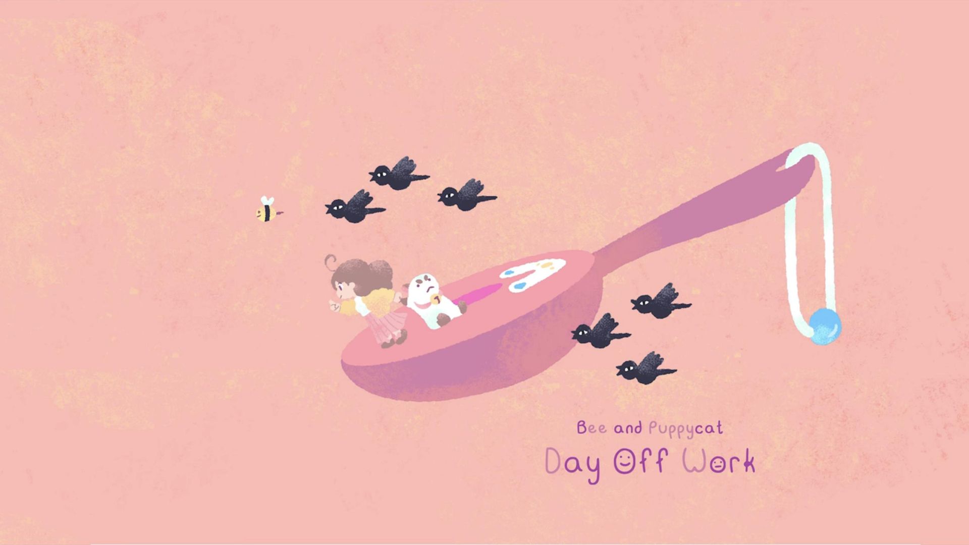 Bee & Puppycat: Lazy in Space background