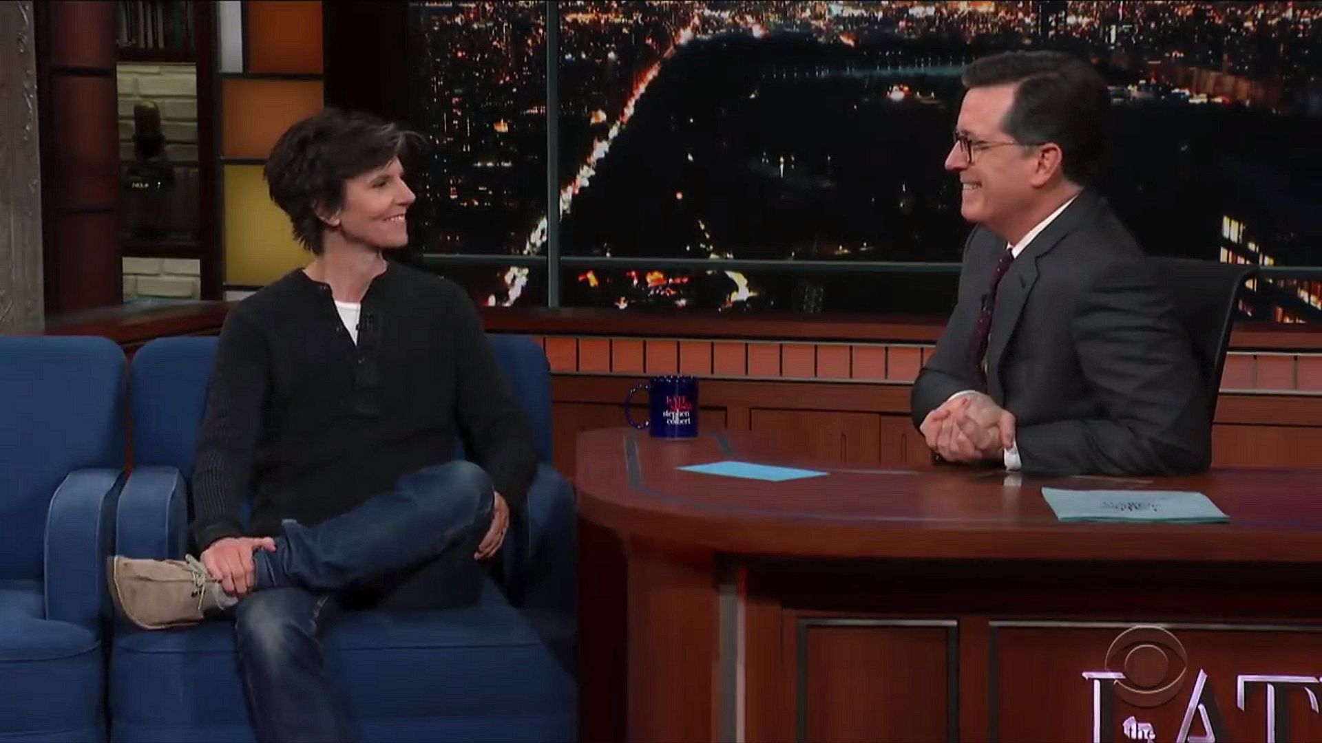 The Late Show with Stephen Colbert background