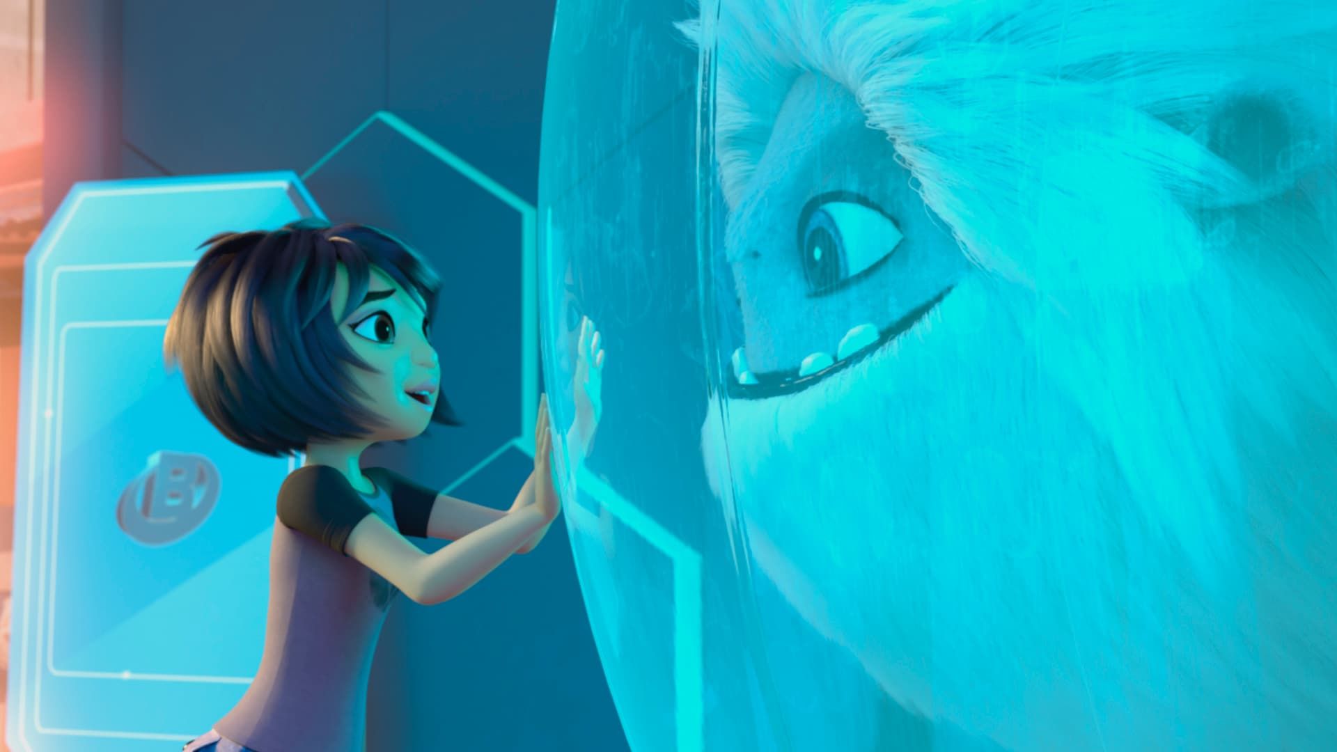 Abominable and the Invisible City background