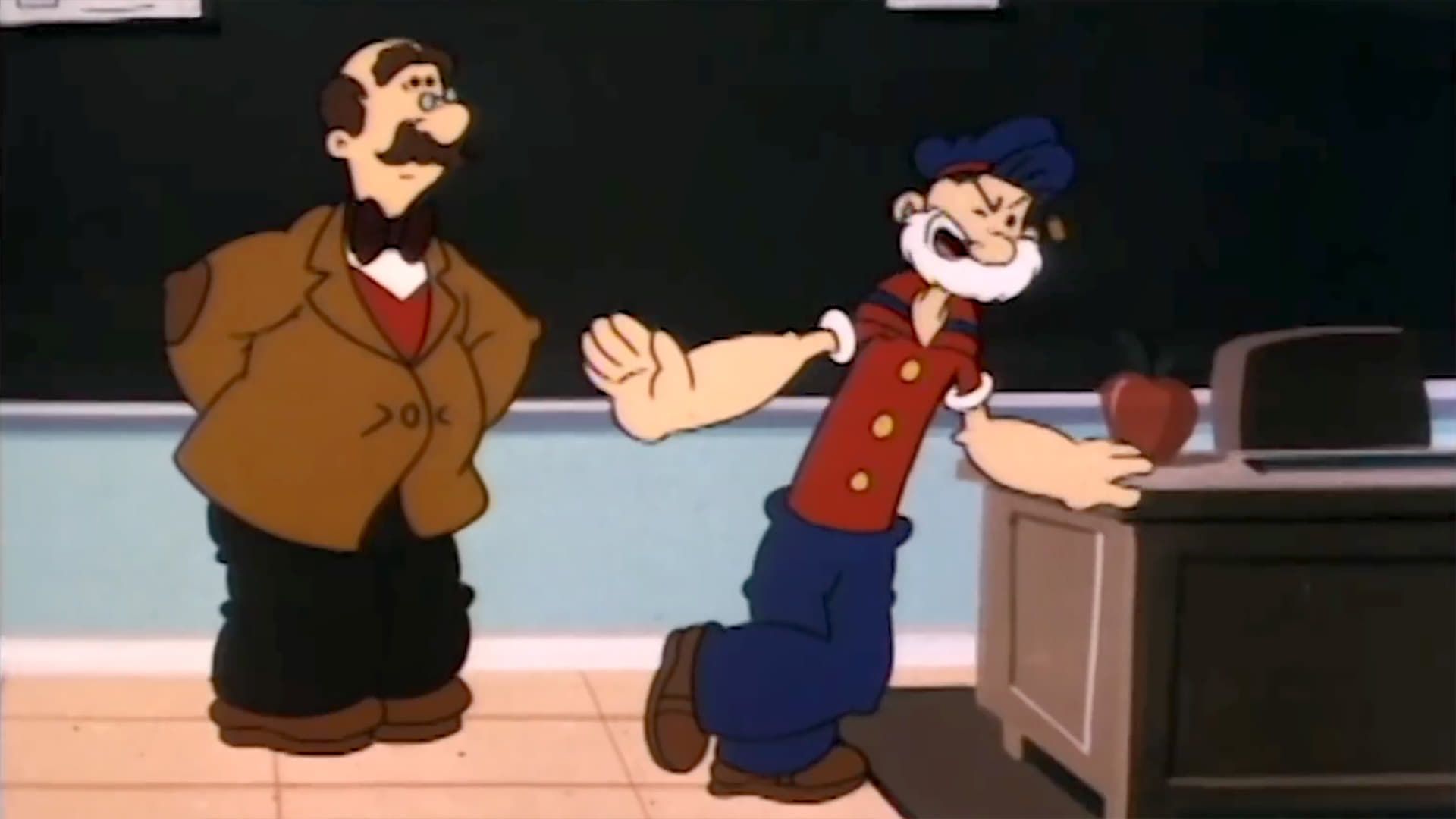 Popeye and Son background