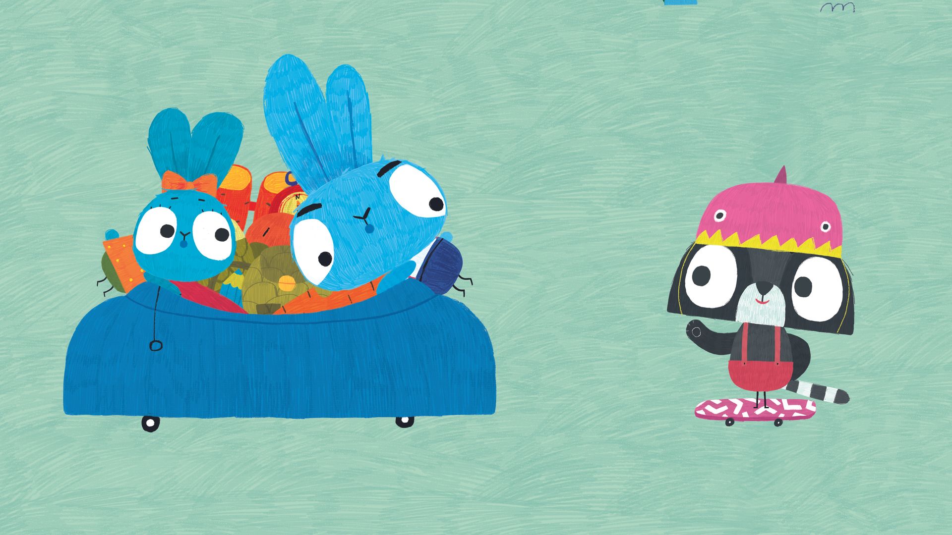 Brave Bunnies background