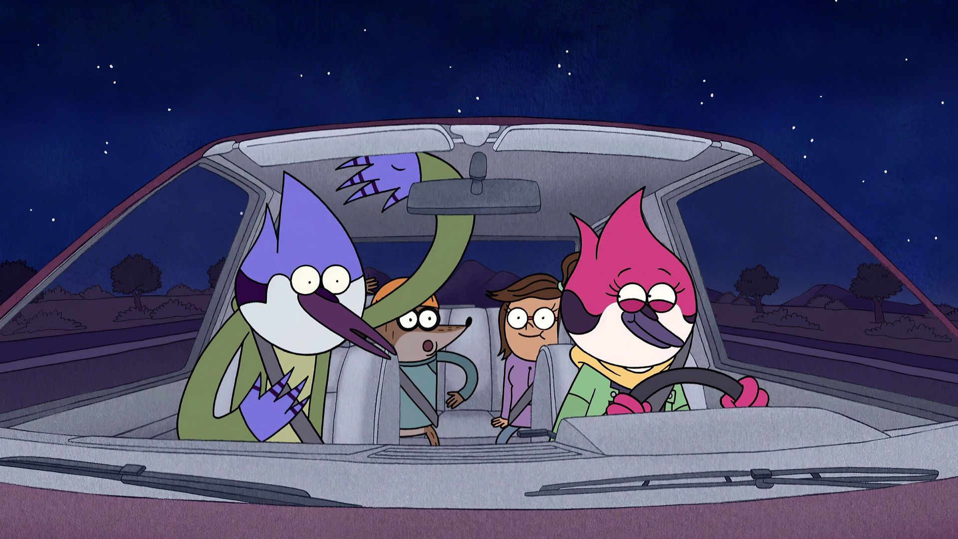 Regular Show background