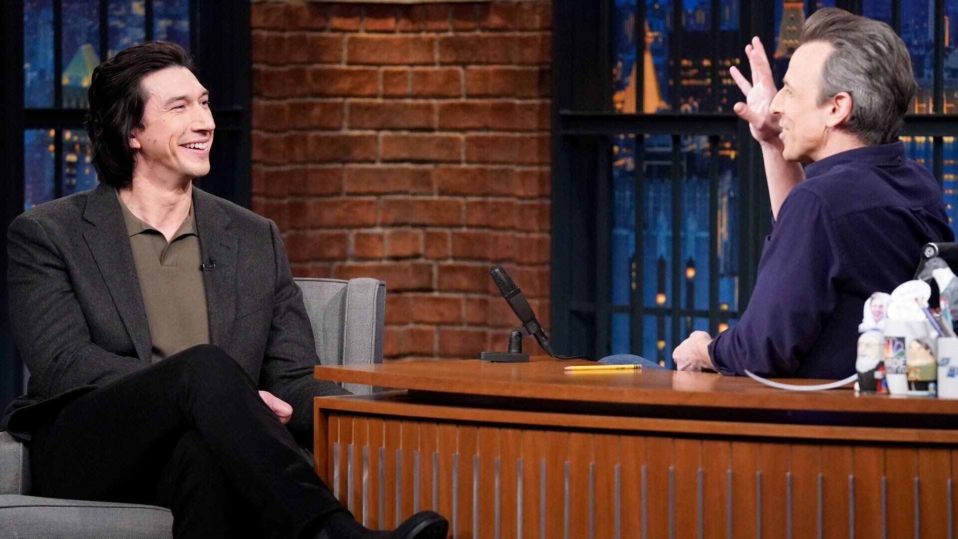 Late Night with Seth Meyers background