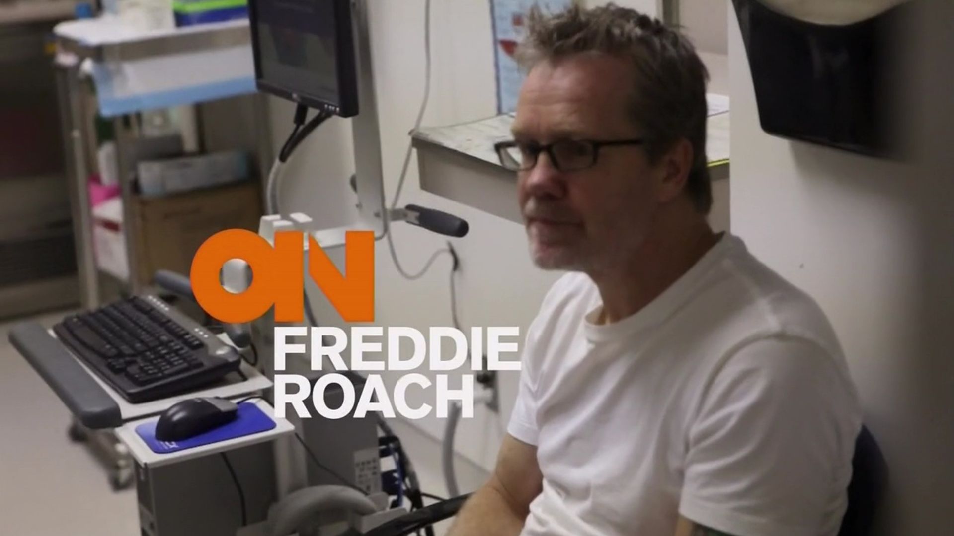 On Freddie Roach background