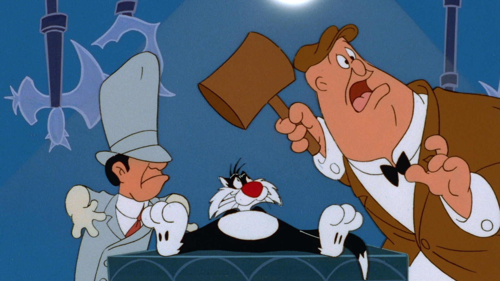 The Sylvester & Tweety Mysteries background