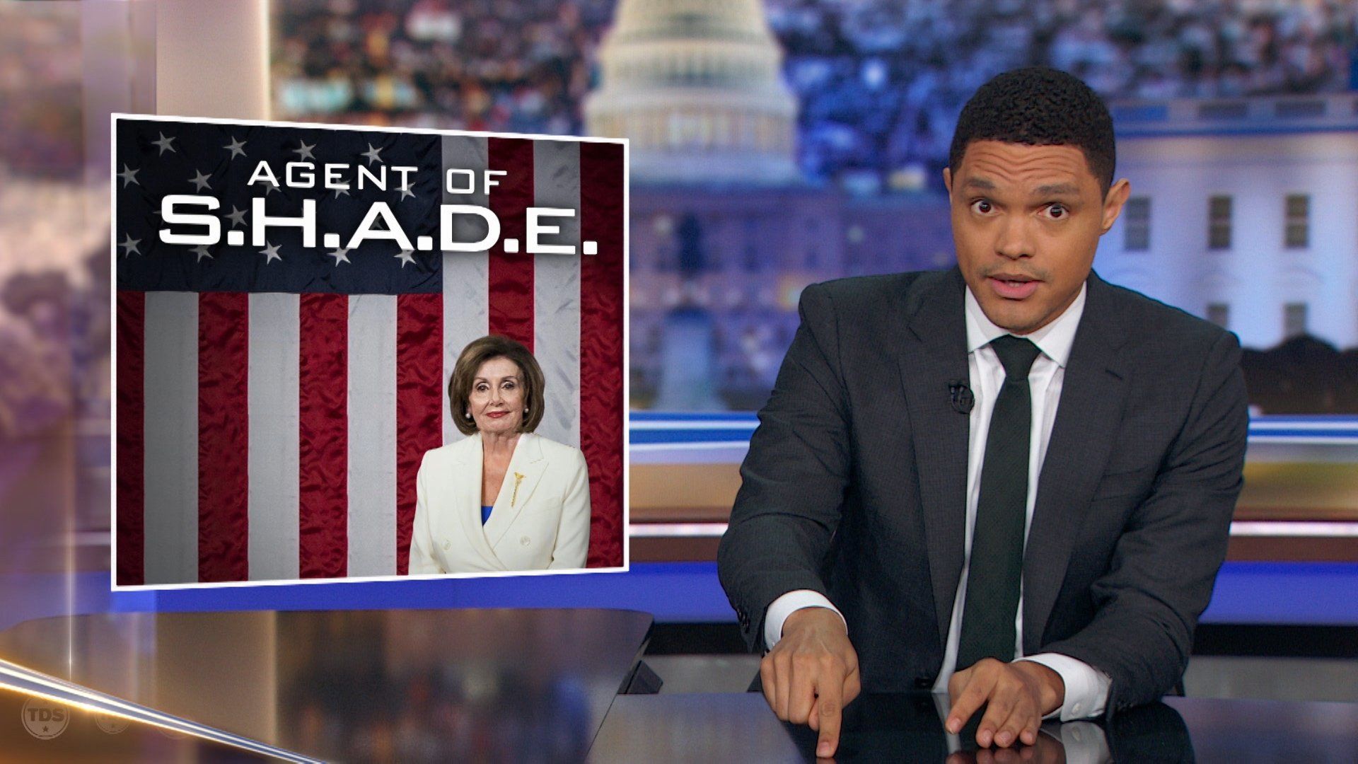 The Daily Show background