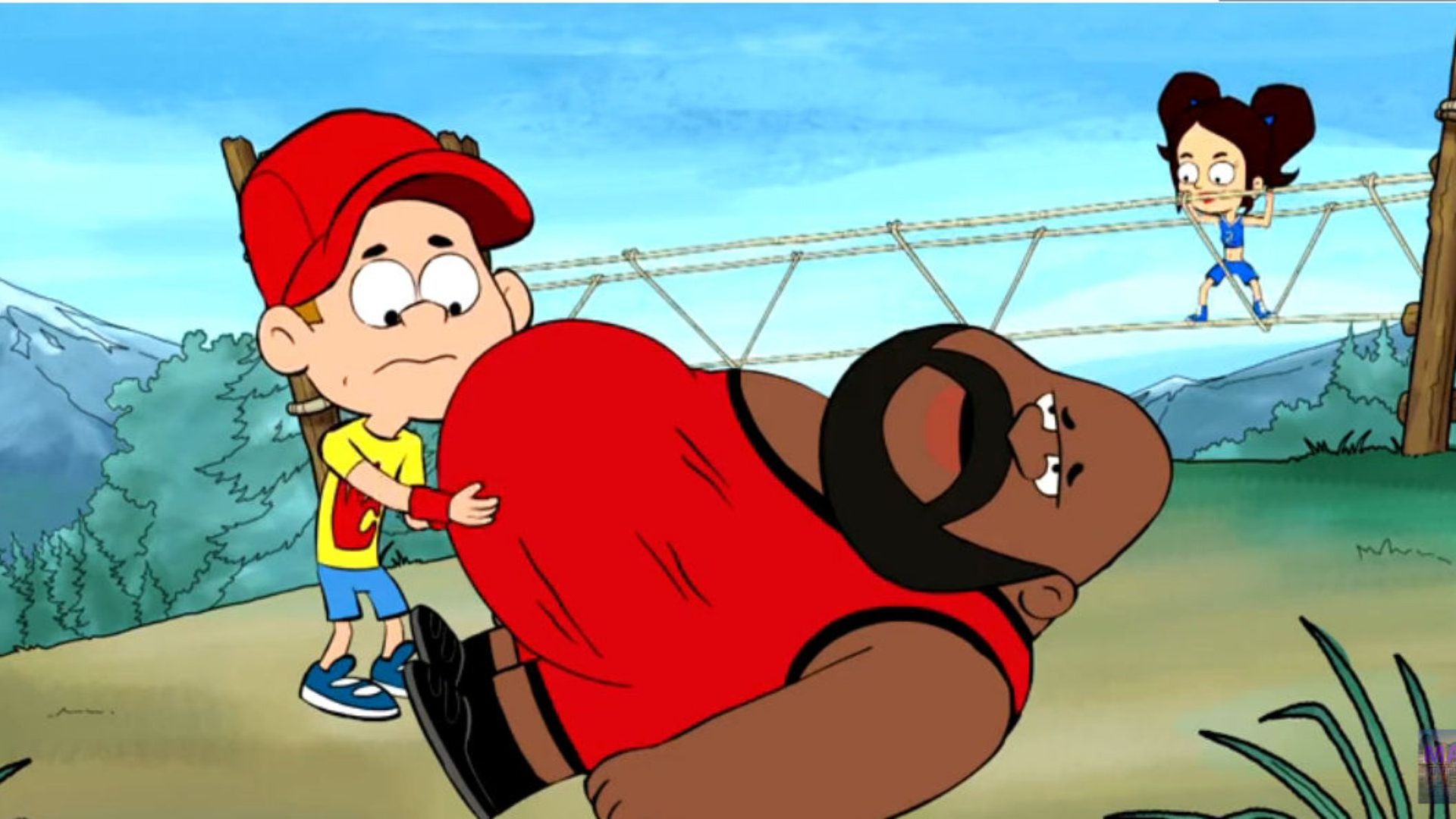 Camp WWE background