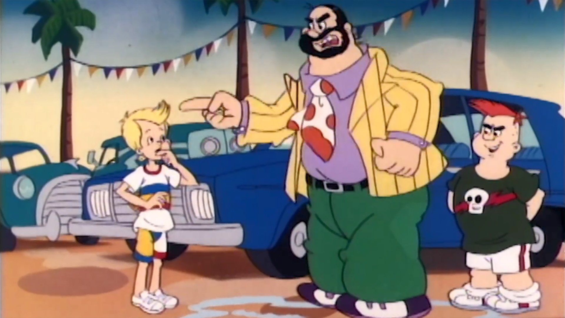 Popeye and Son background