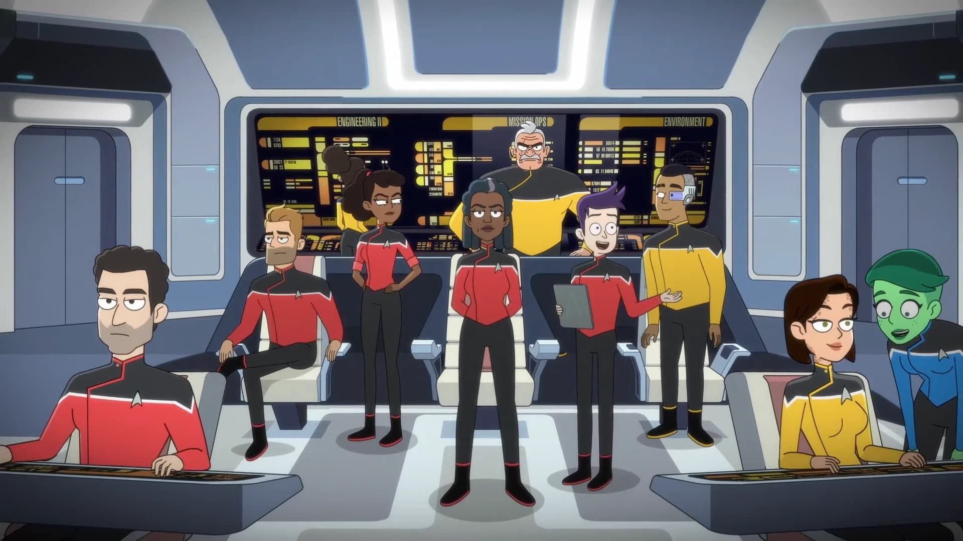 Star Trek: Lower Decks background