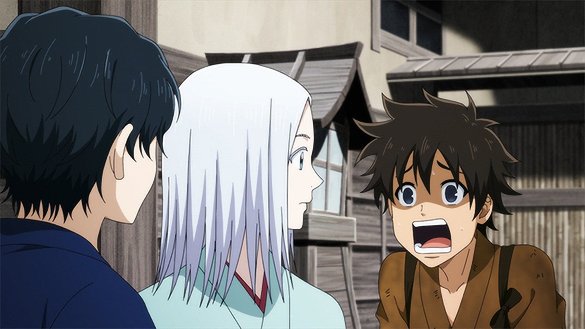The Blue Wolves of Mibu background