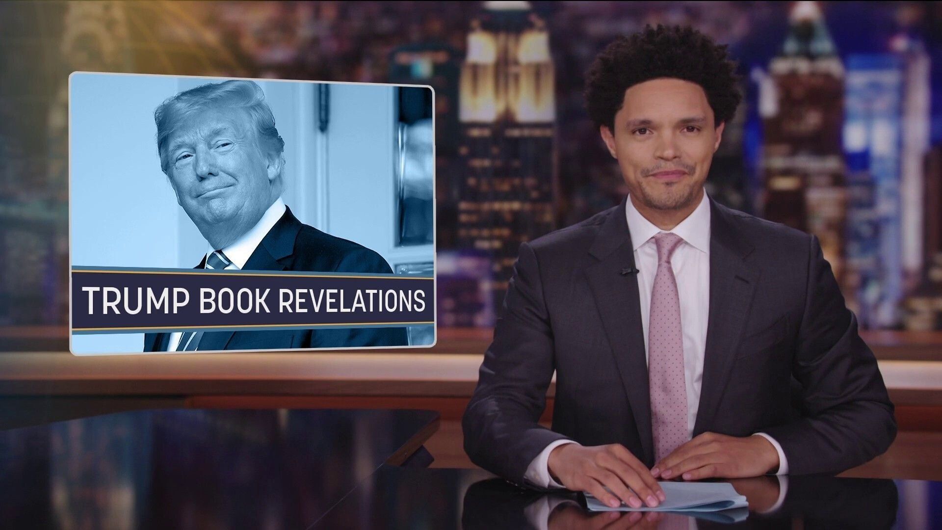 The Daily Show background