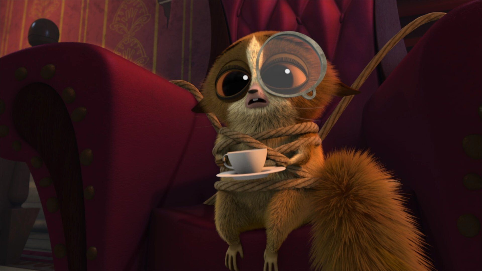 All Hail King Julien: Exiled background