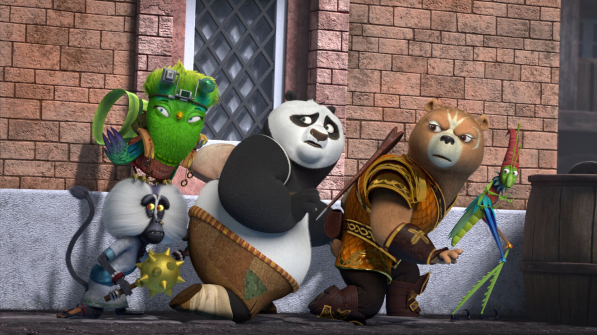 Kung Fu Panda: The Dragon Knight background