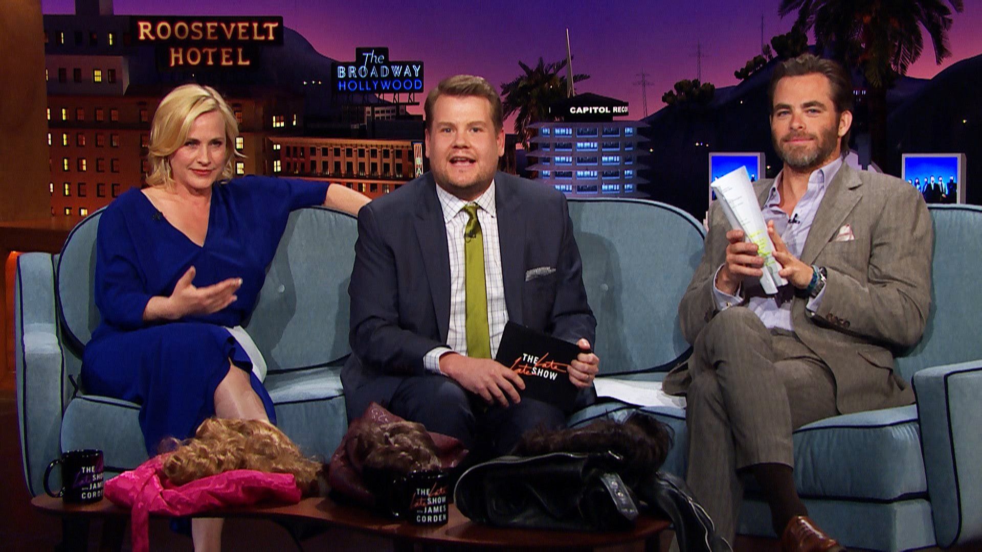 The Late Late Show with James Corden background
