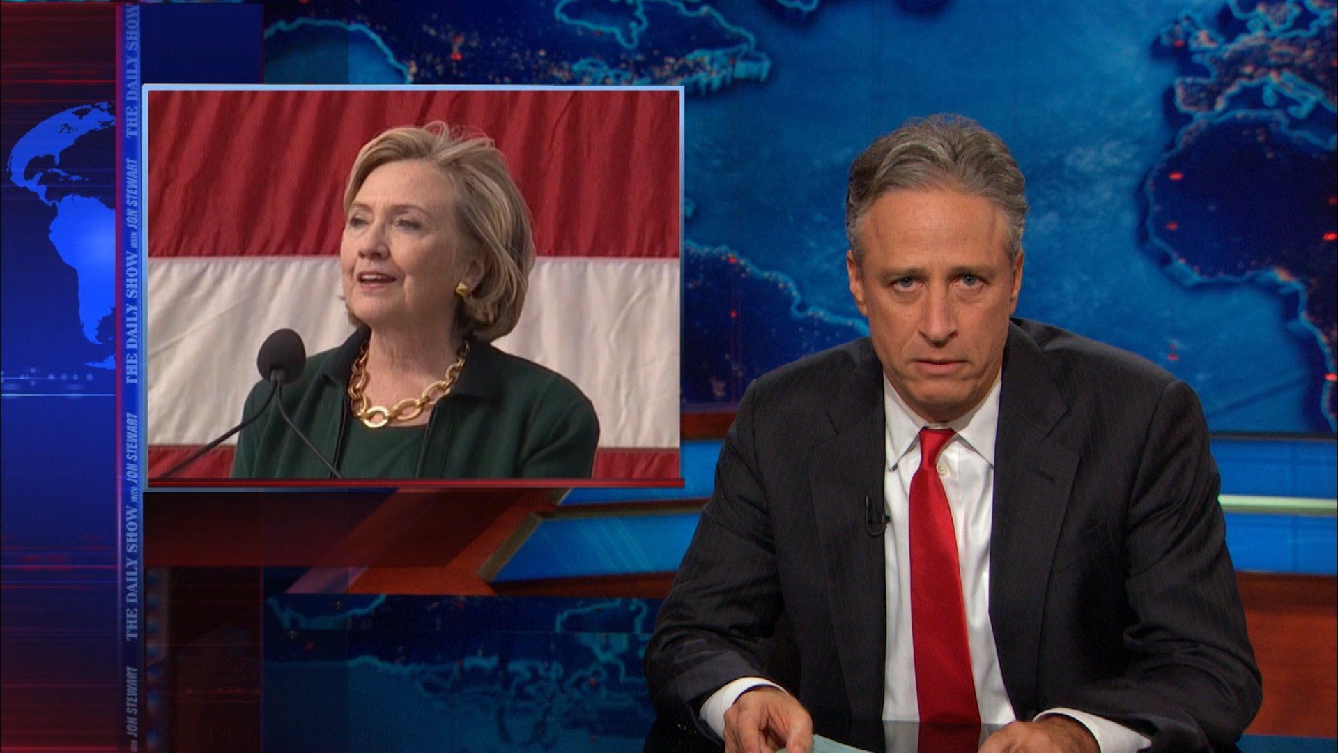 The Daily Show background