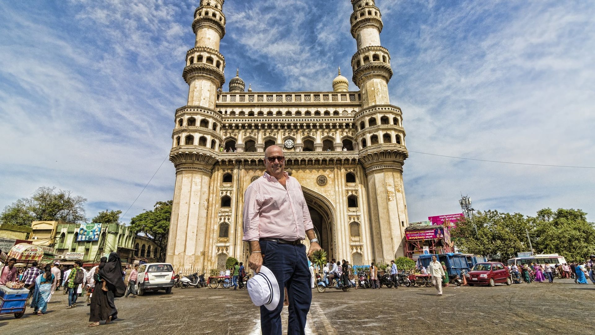 Andrew Zimmern's Driven by Food background