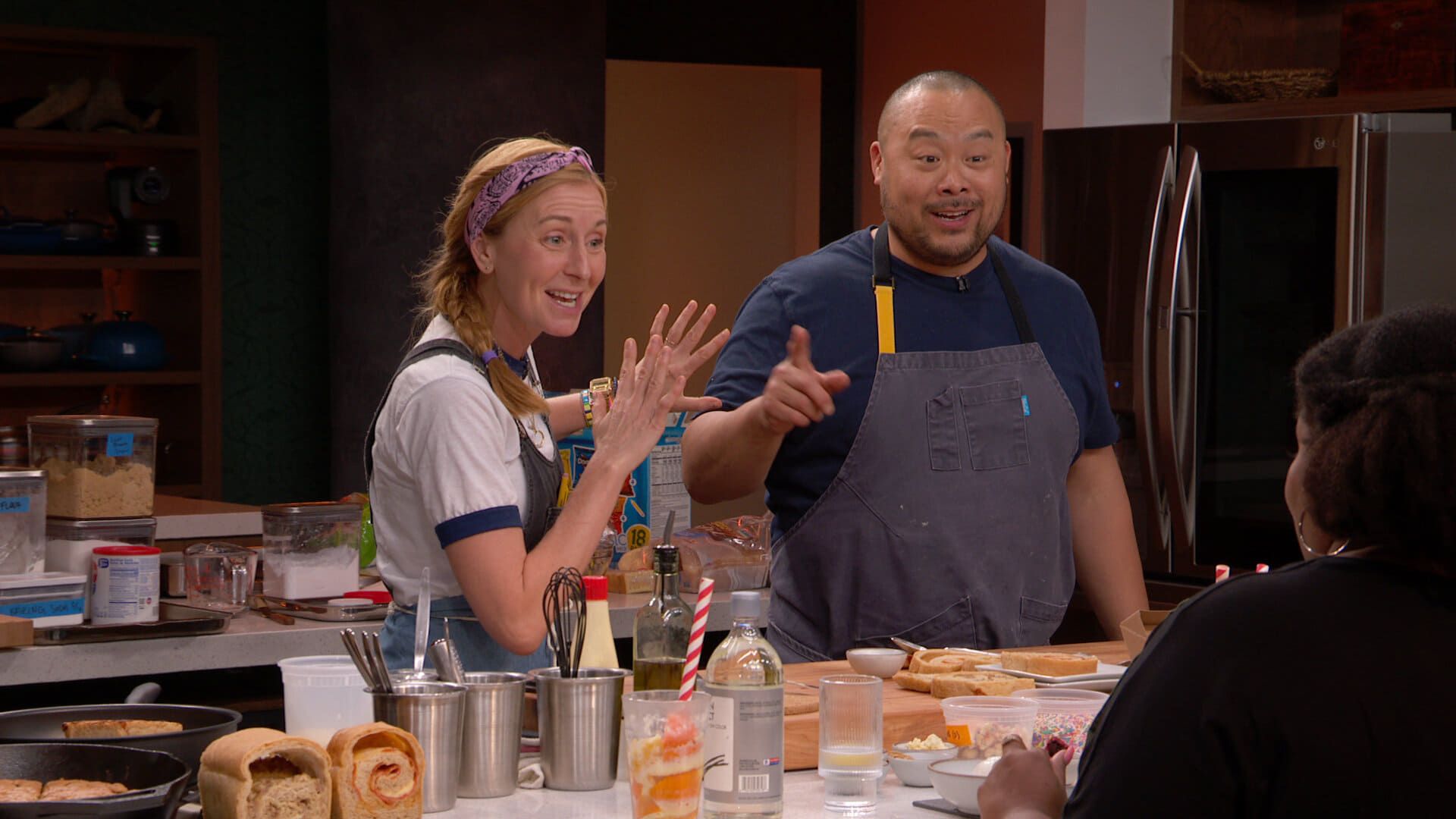 Dinner Time Live with David Chang background