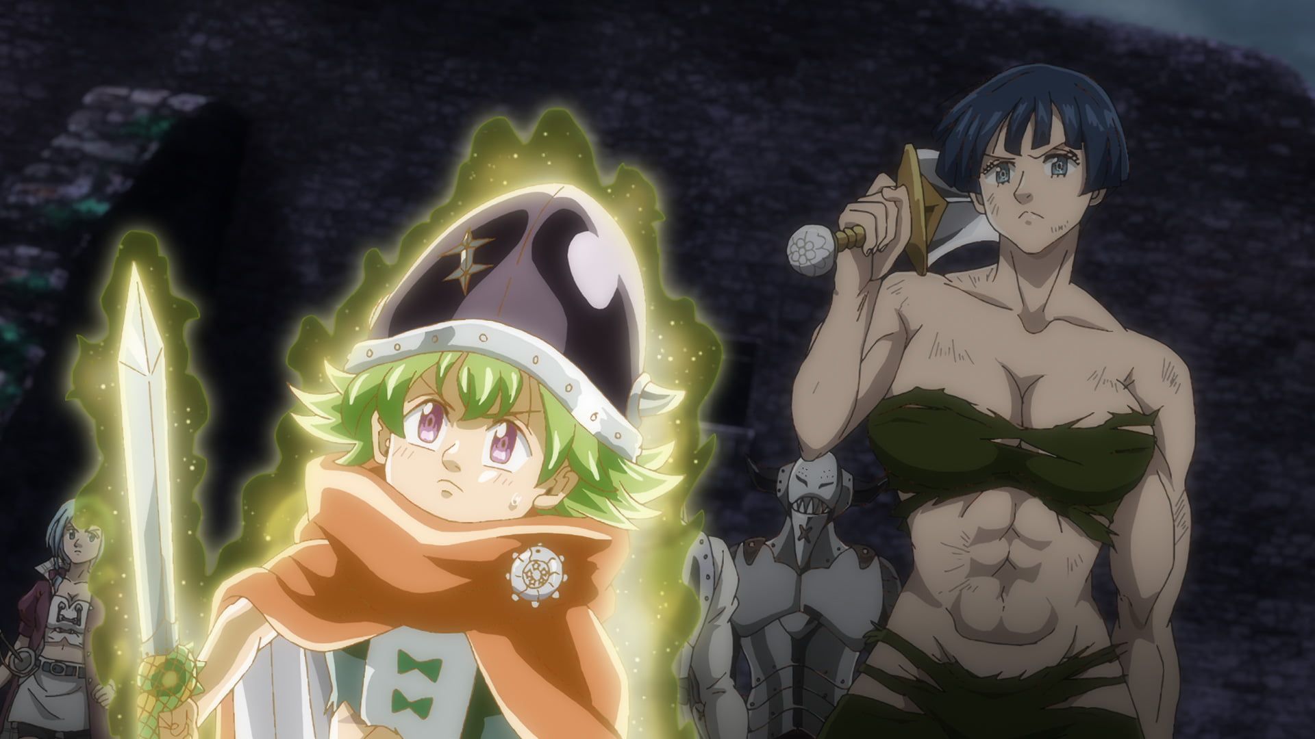 The Seven Deadly Sins: Four Knights of the Apocalypse background