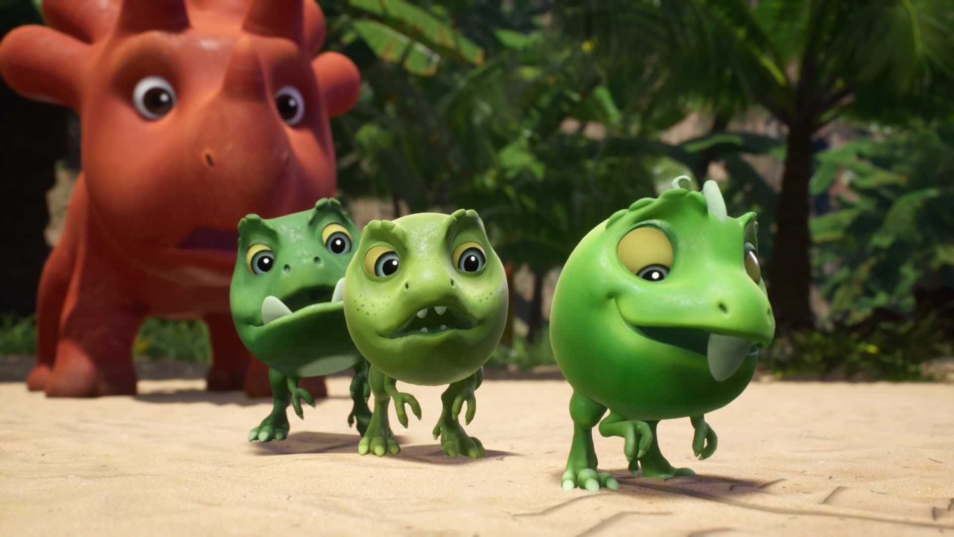 Ginger and the Vegesaurs background