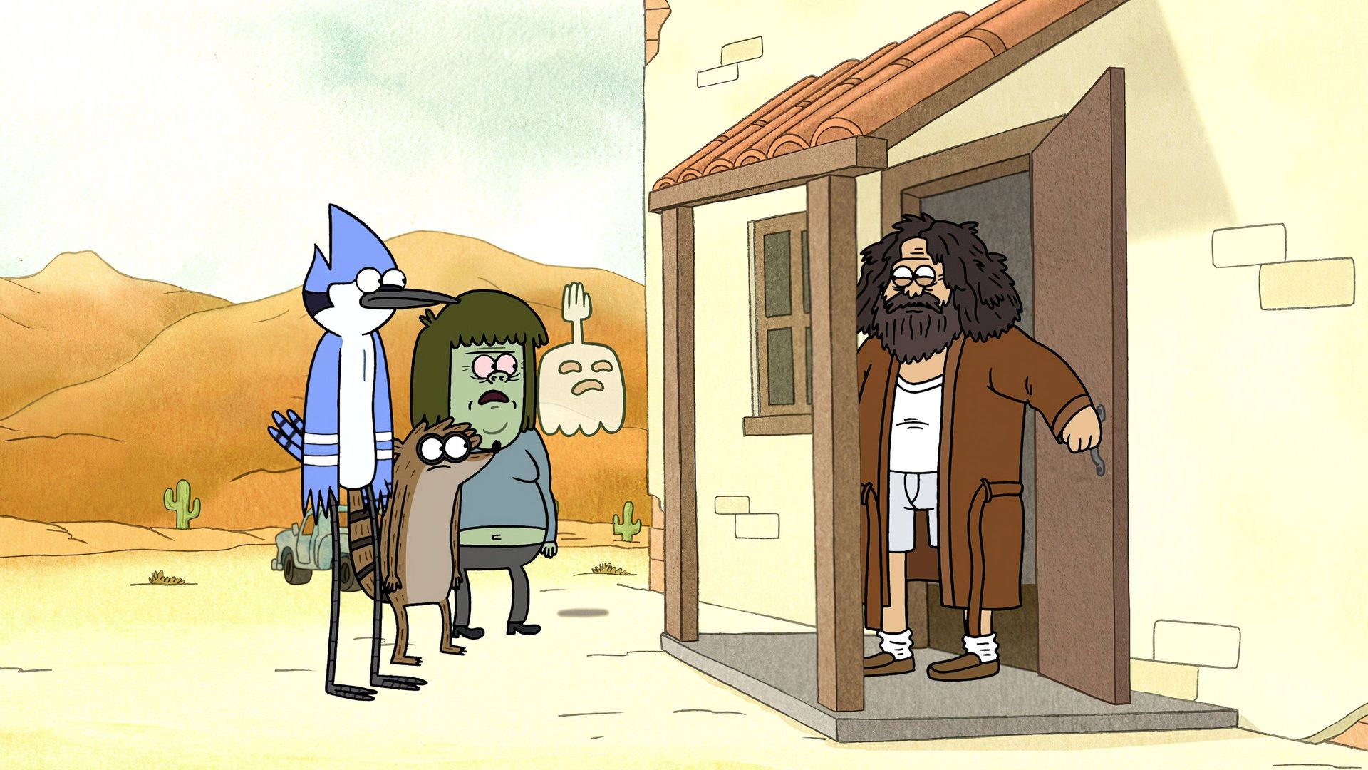 Regular Show background
