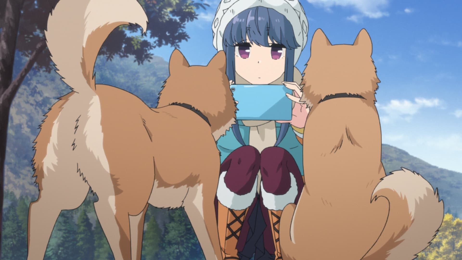 Laid-Back Camp background