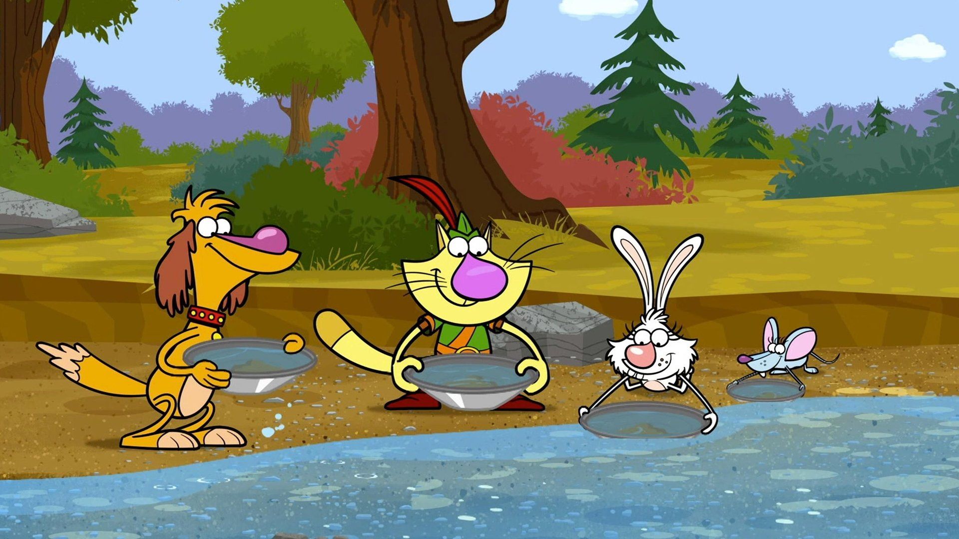 Nature Cat background