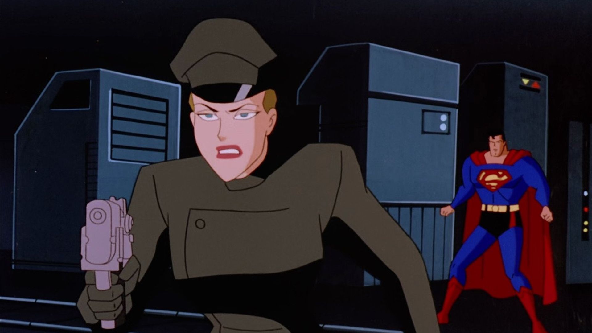 Superman: The Animated Series background
