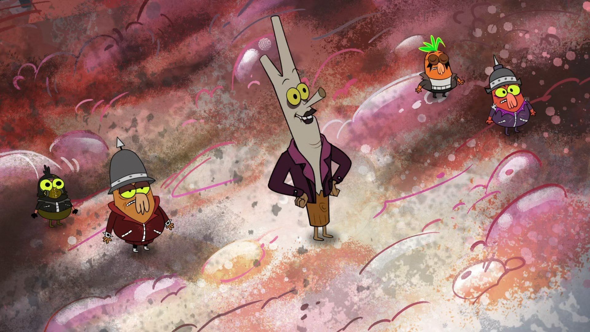 The Mighty Ones background