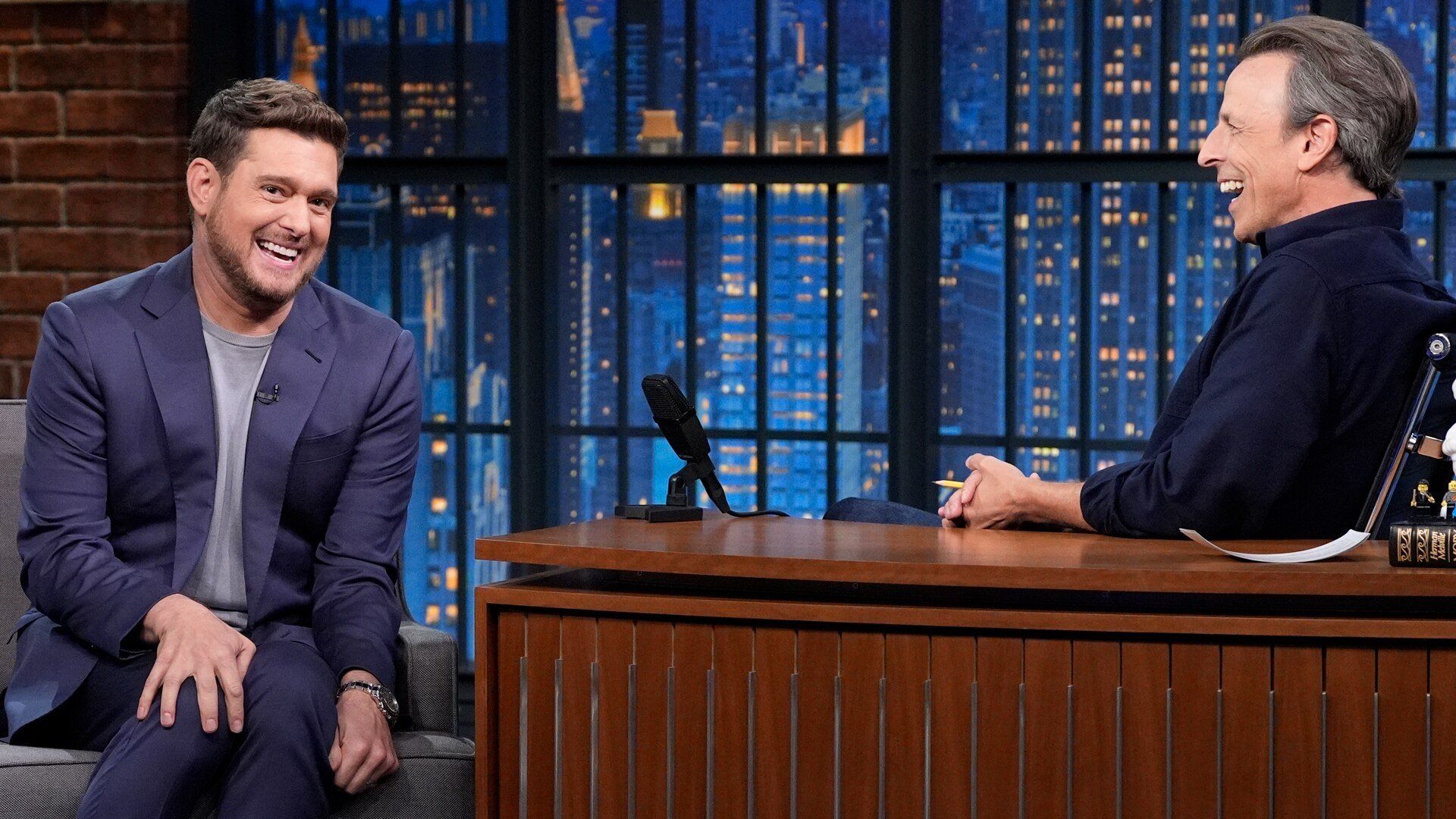 Late Night with Seth Meyers background