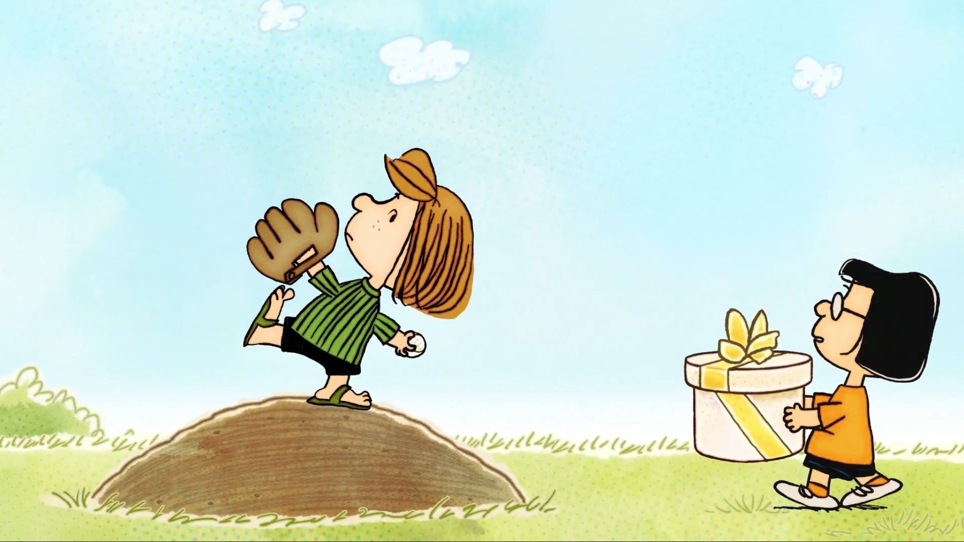 Peanuts background