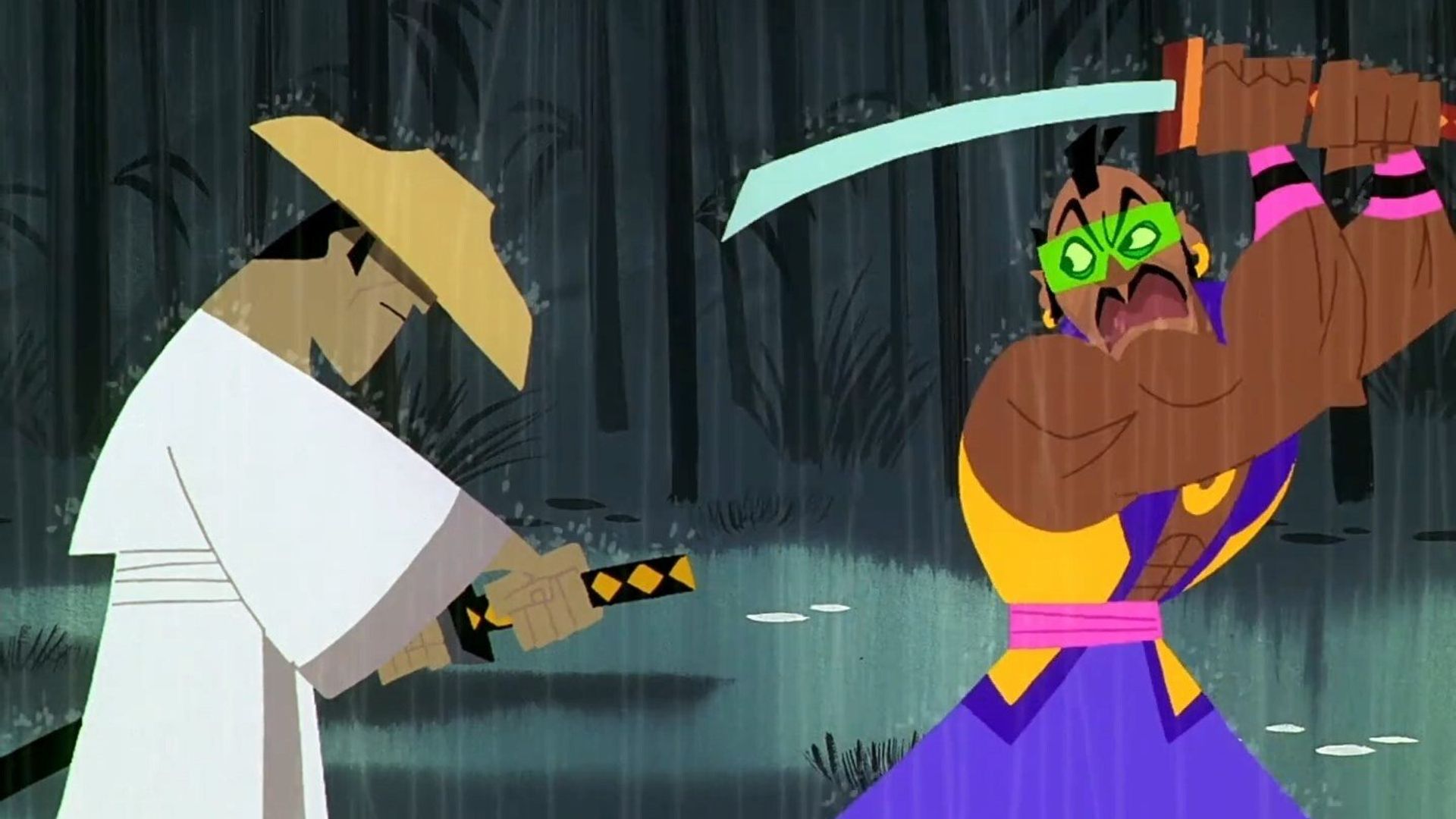 Samurai Jack background