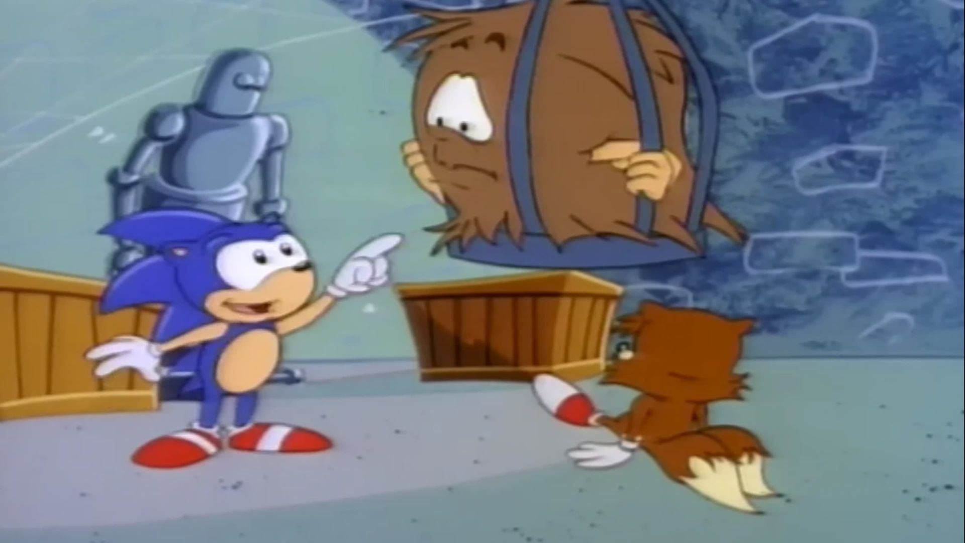 Adventures of Sonic the Hedgehog background