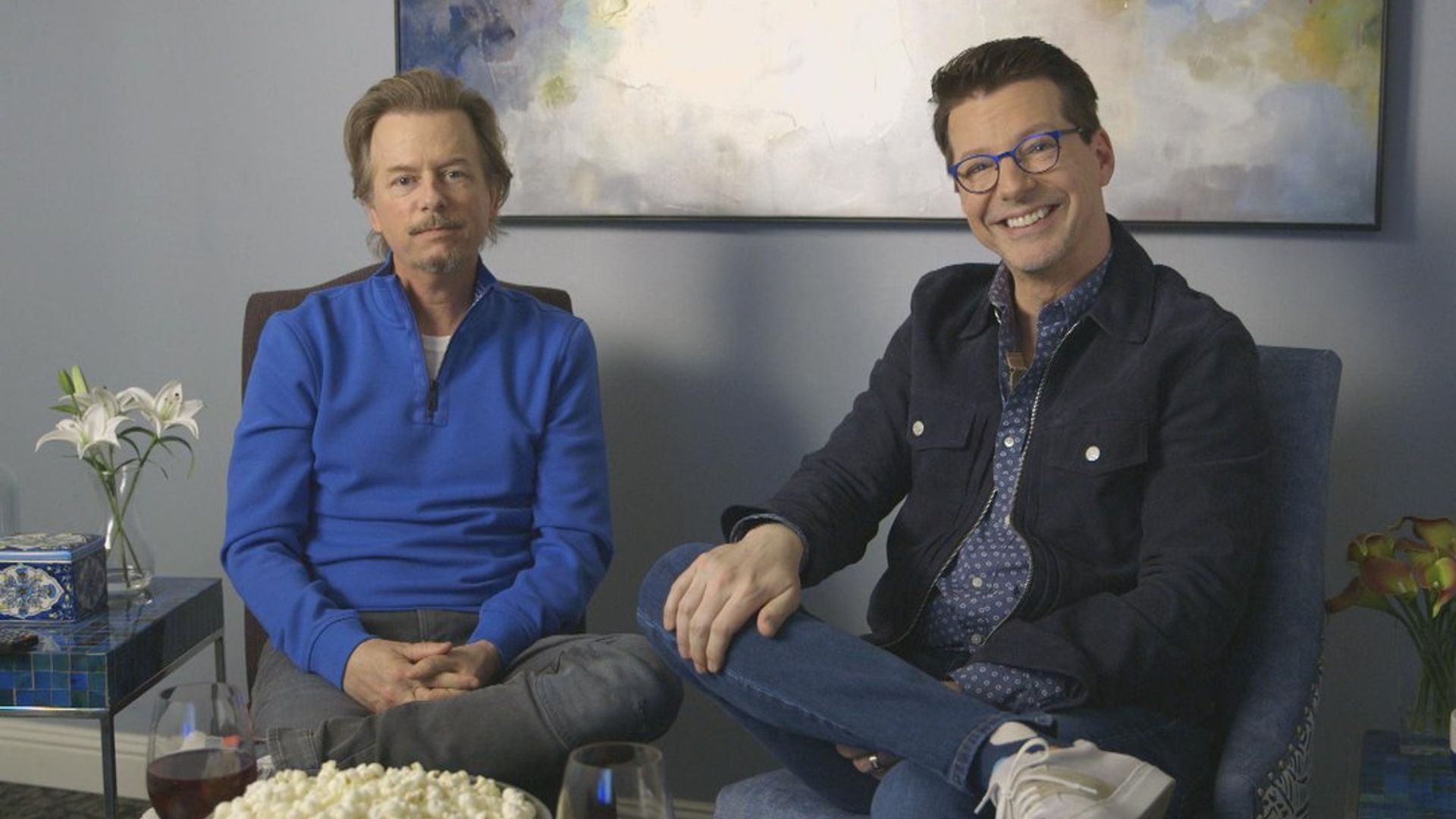 Lights Out with David Spade background
