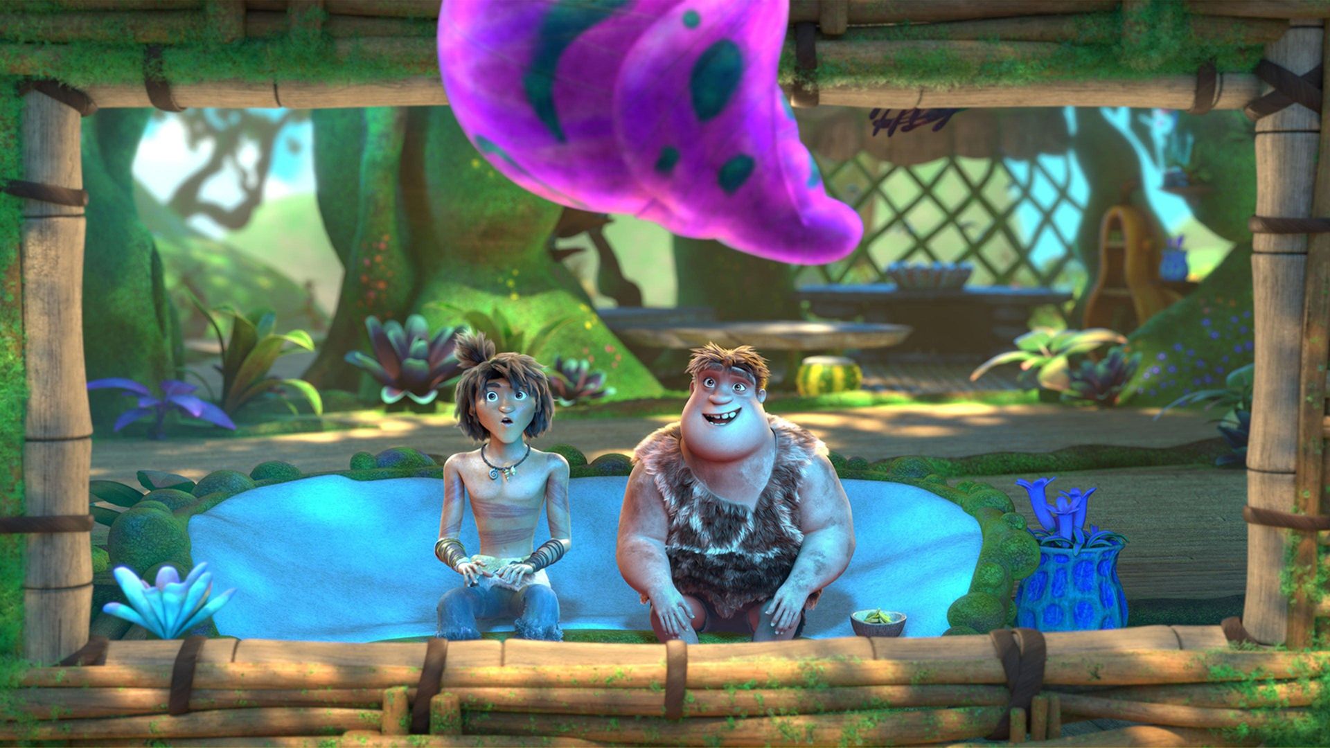 The Croods: Family Tree background