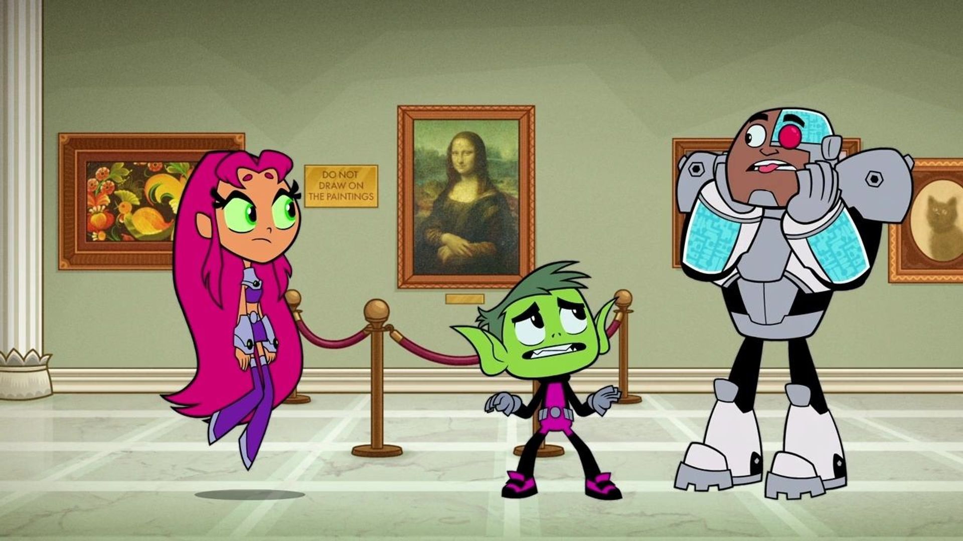 Teen Titans Go! background
