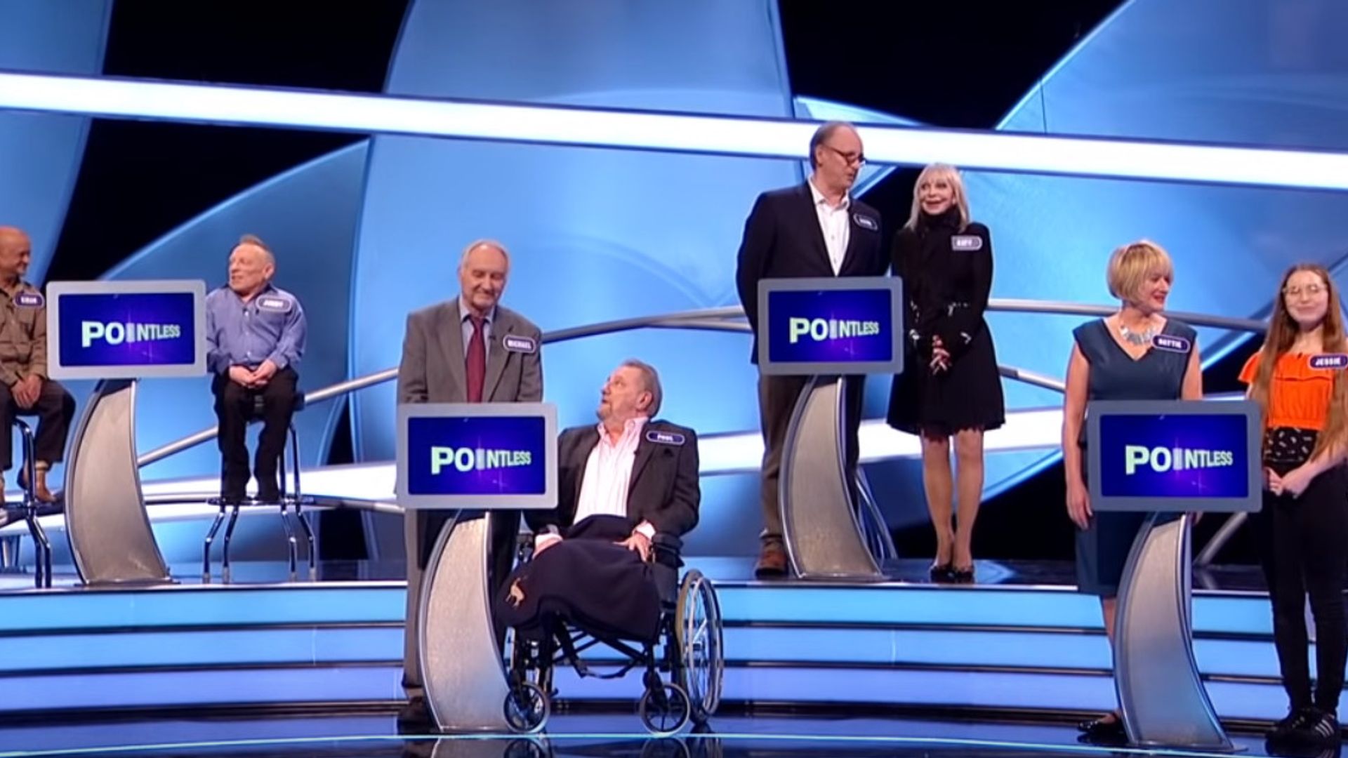 Pointless Celebrities background