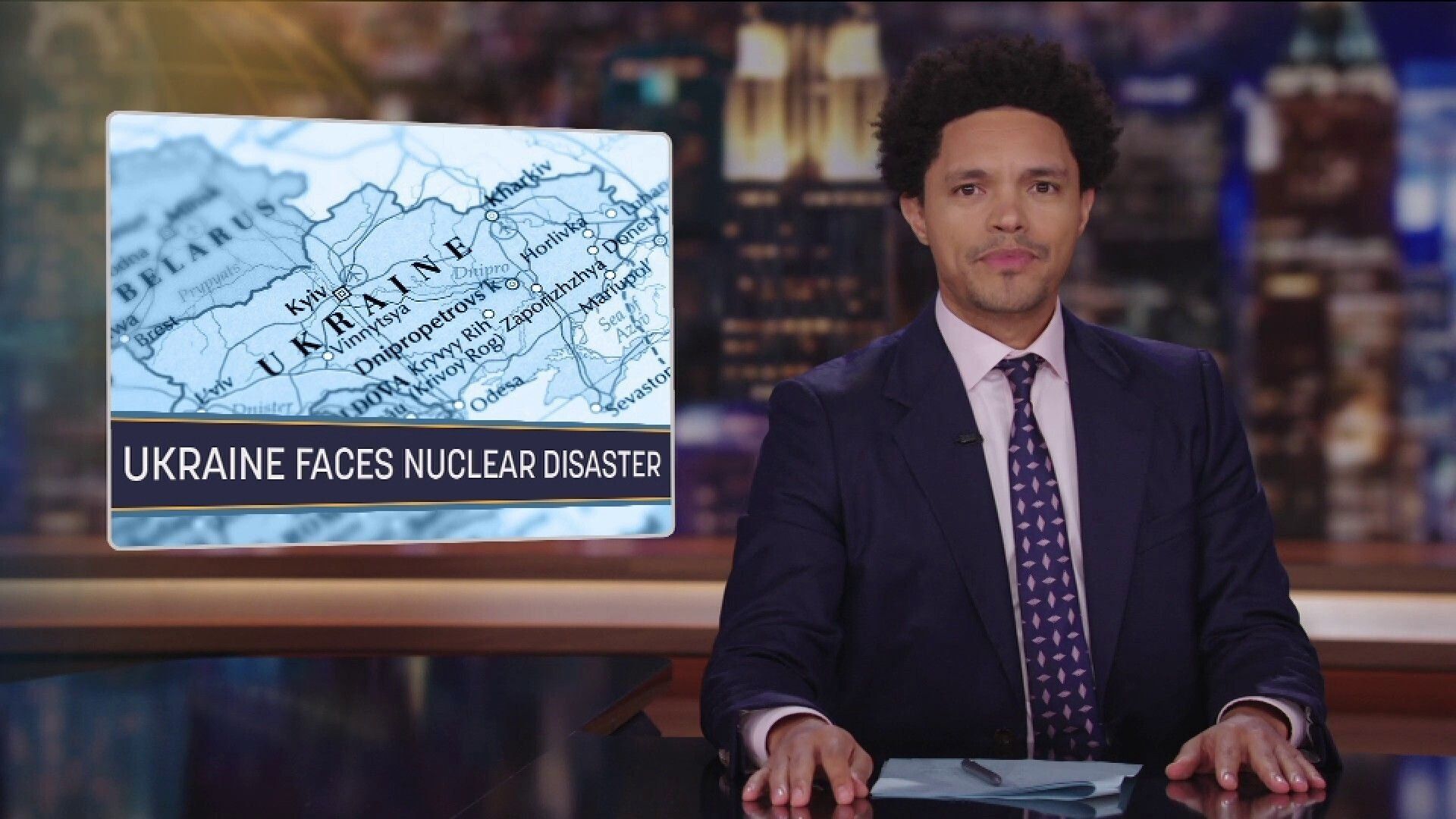 The Daily Show background