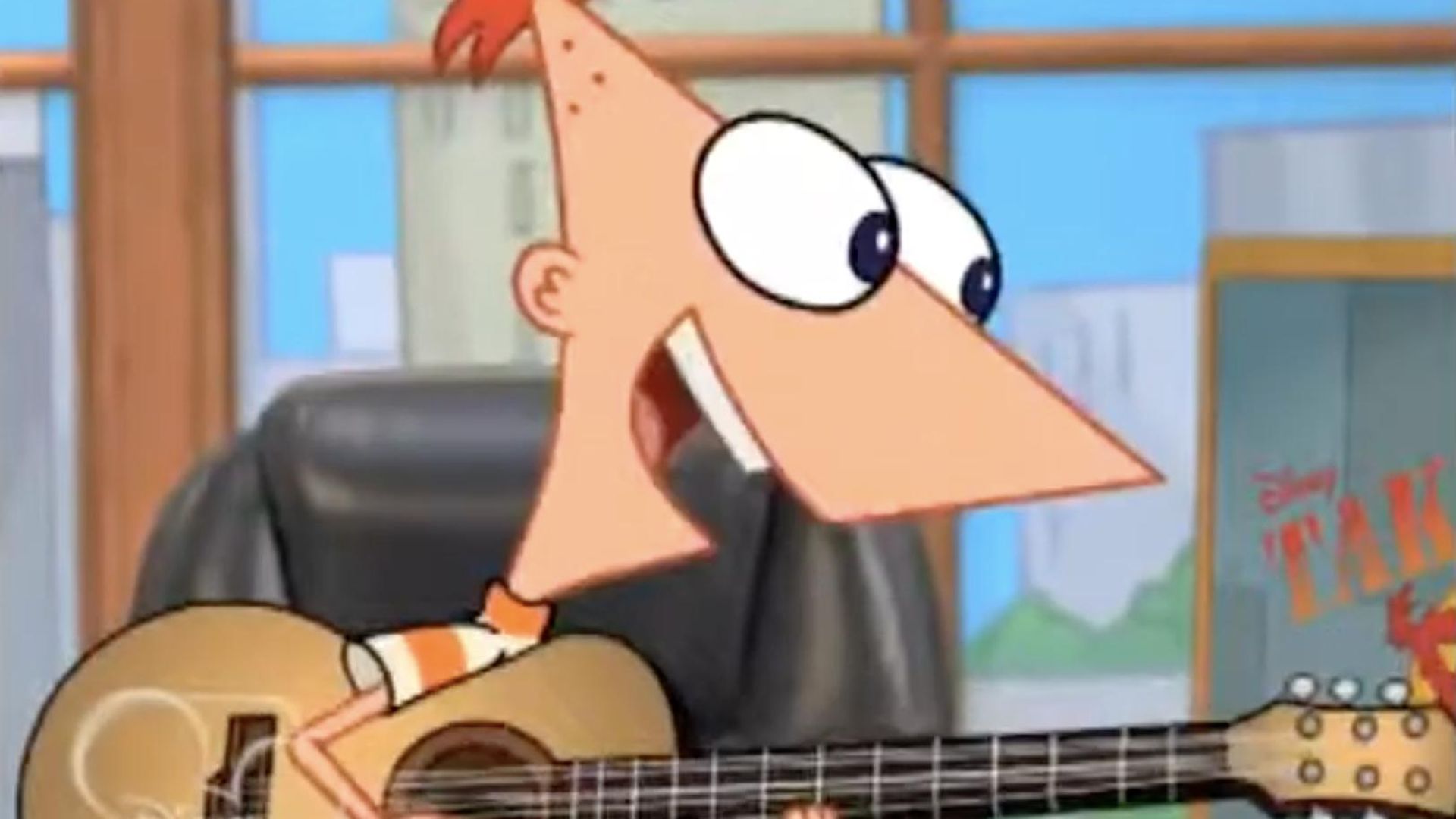 Take Two with Phineas and Ferb background