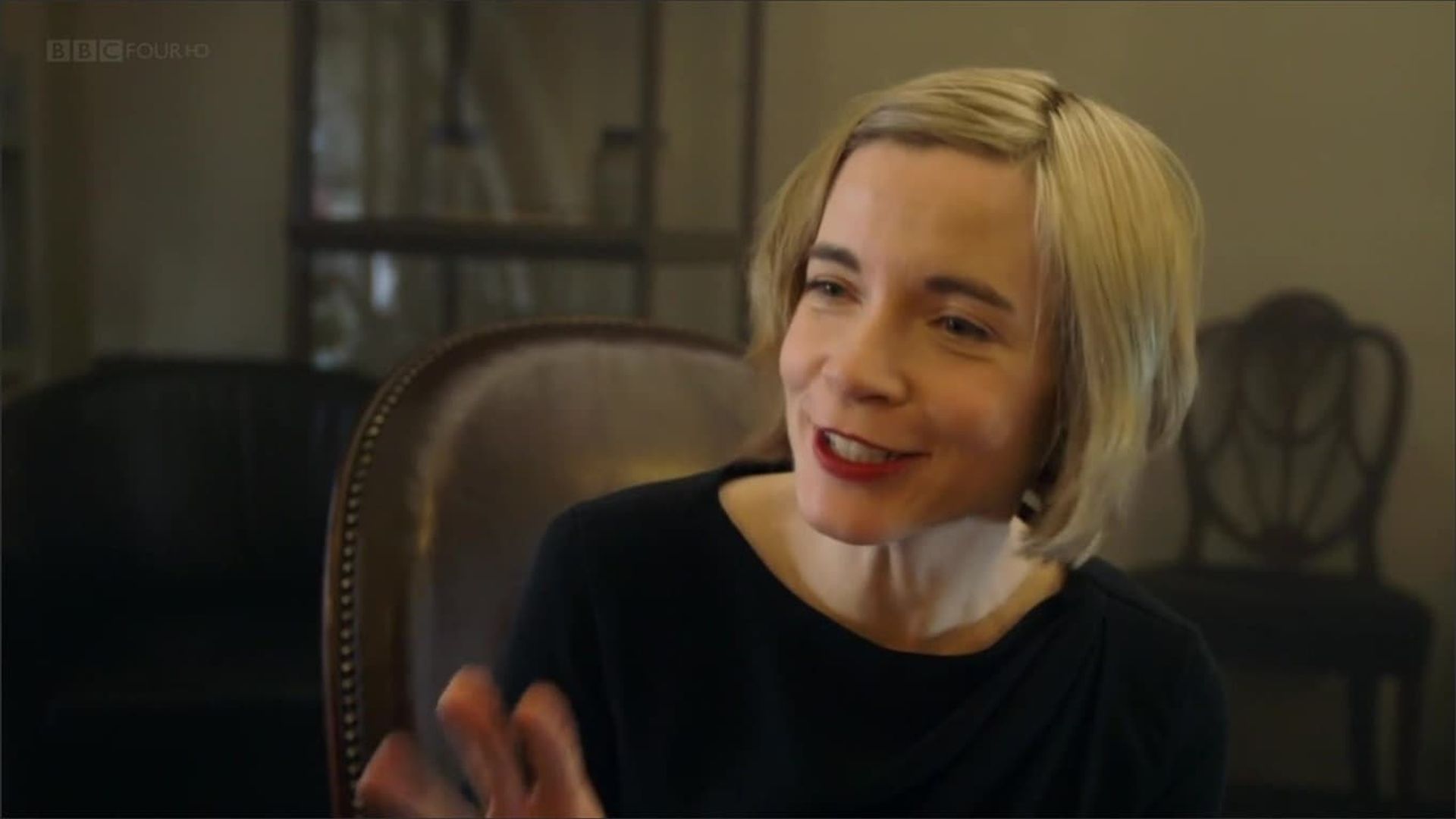 A Very British Murder with Lucy Worsley background