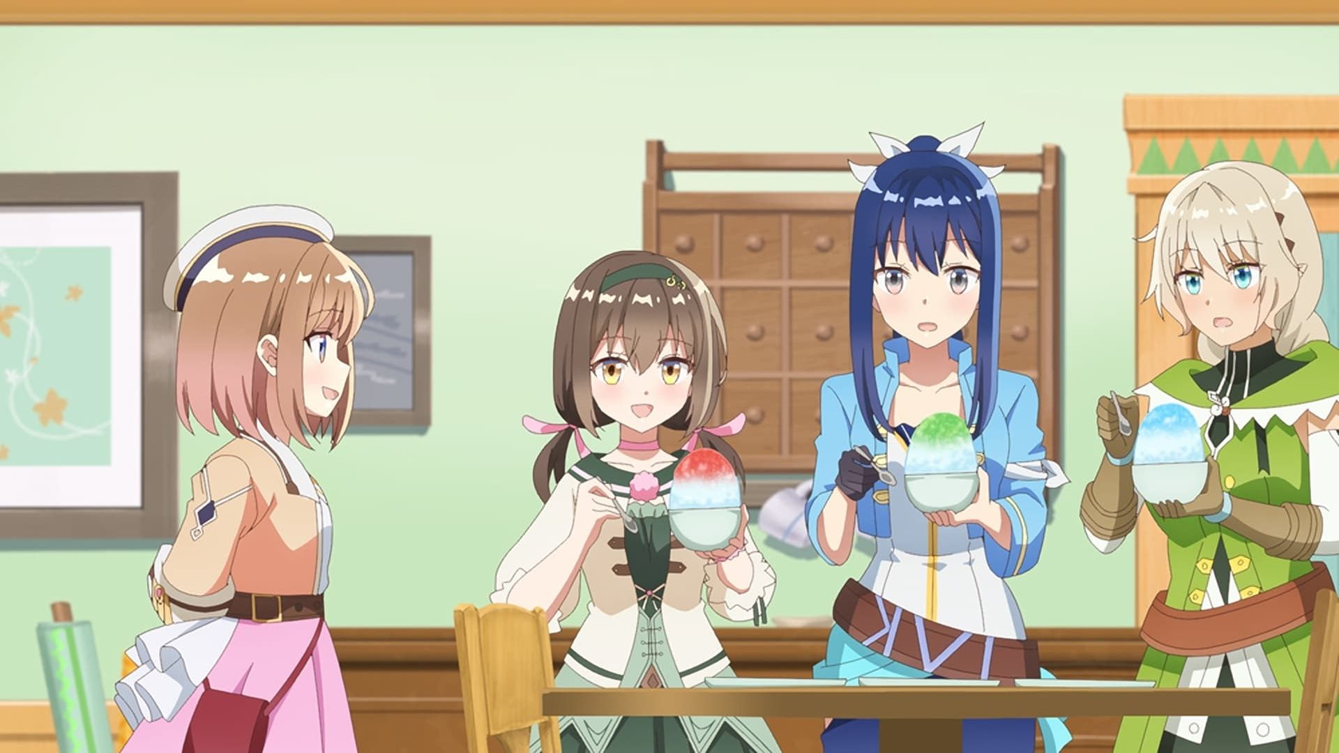 Shinmai renkinjutsushi no tenpo keiei background