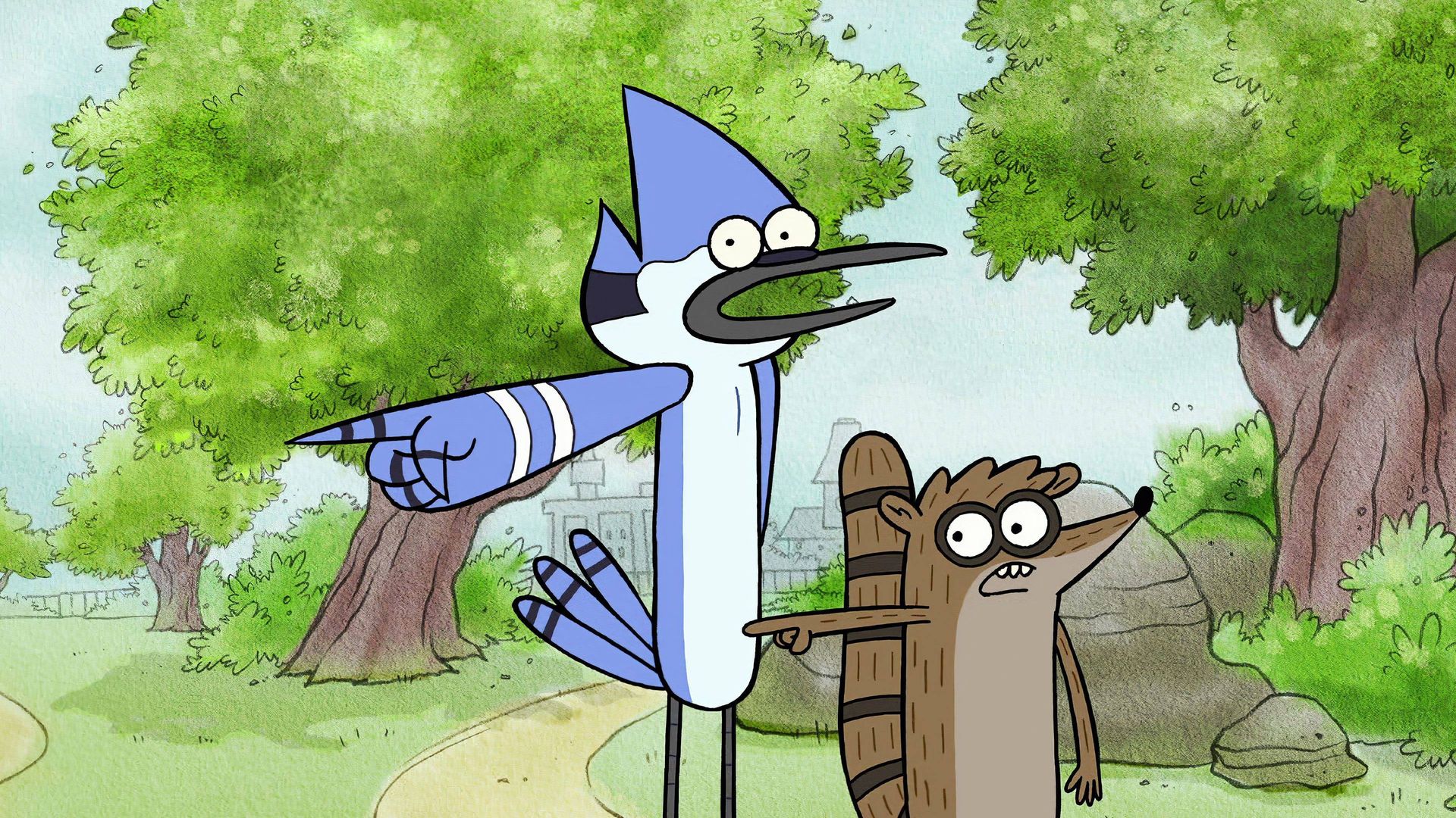 Regular Show background