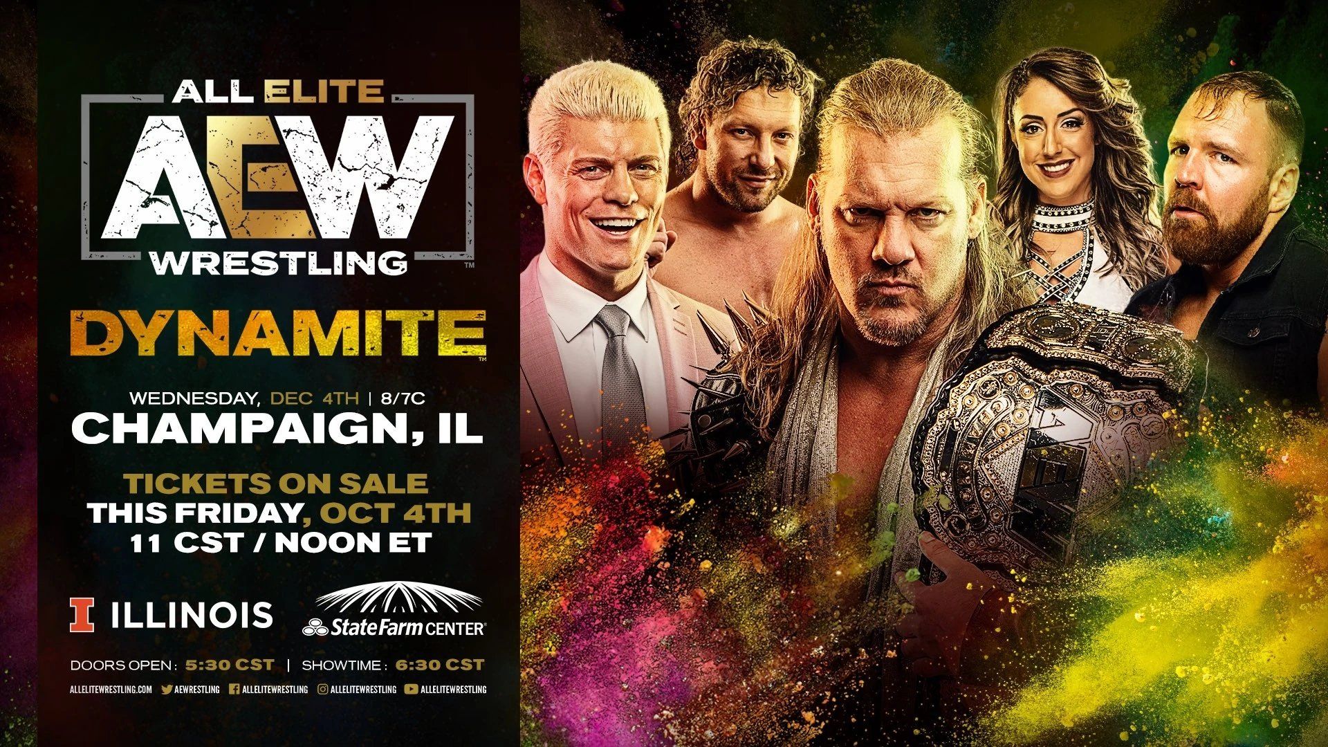 All Elite Wrestling: Dynamite background