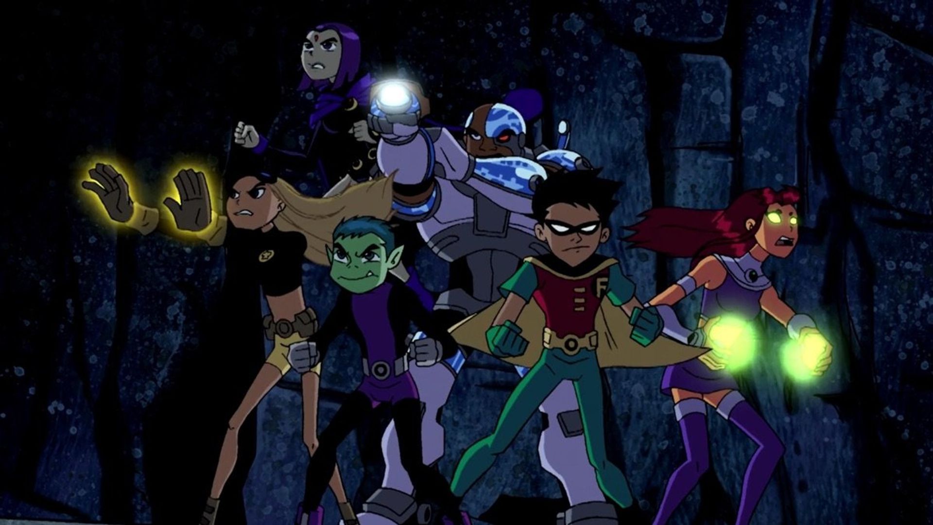 Teen Titans background