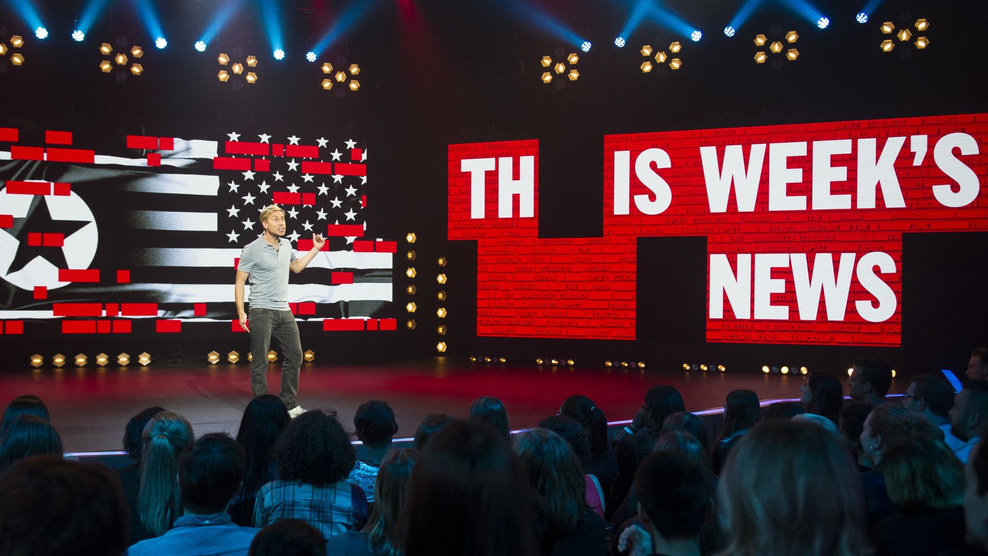The Russell Howard Hour background