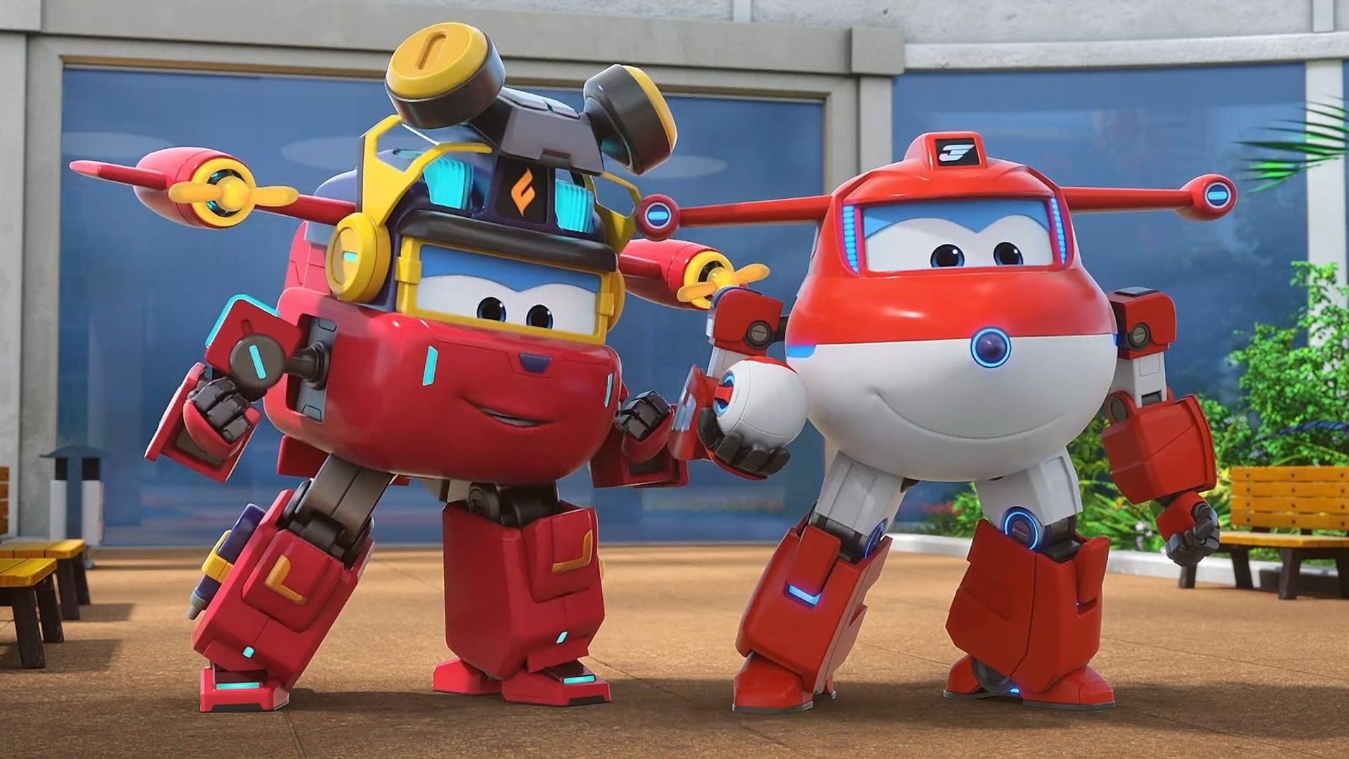 Super Wings! background