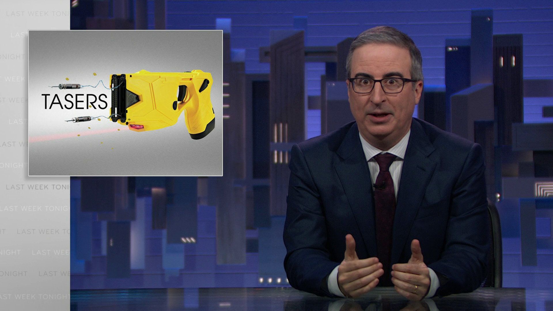Last Week Tonight with John Oliver background