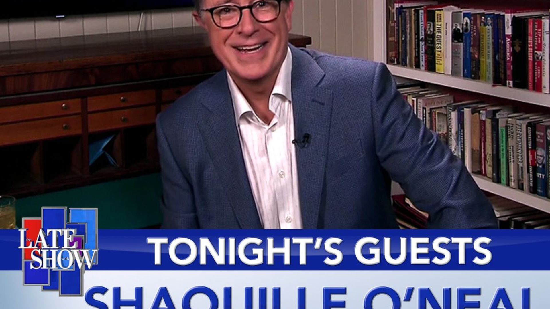 The Late Show with Stephen Colbert background