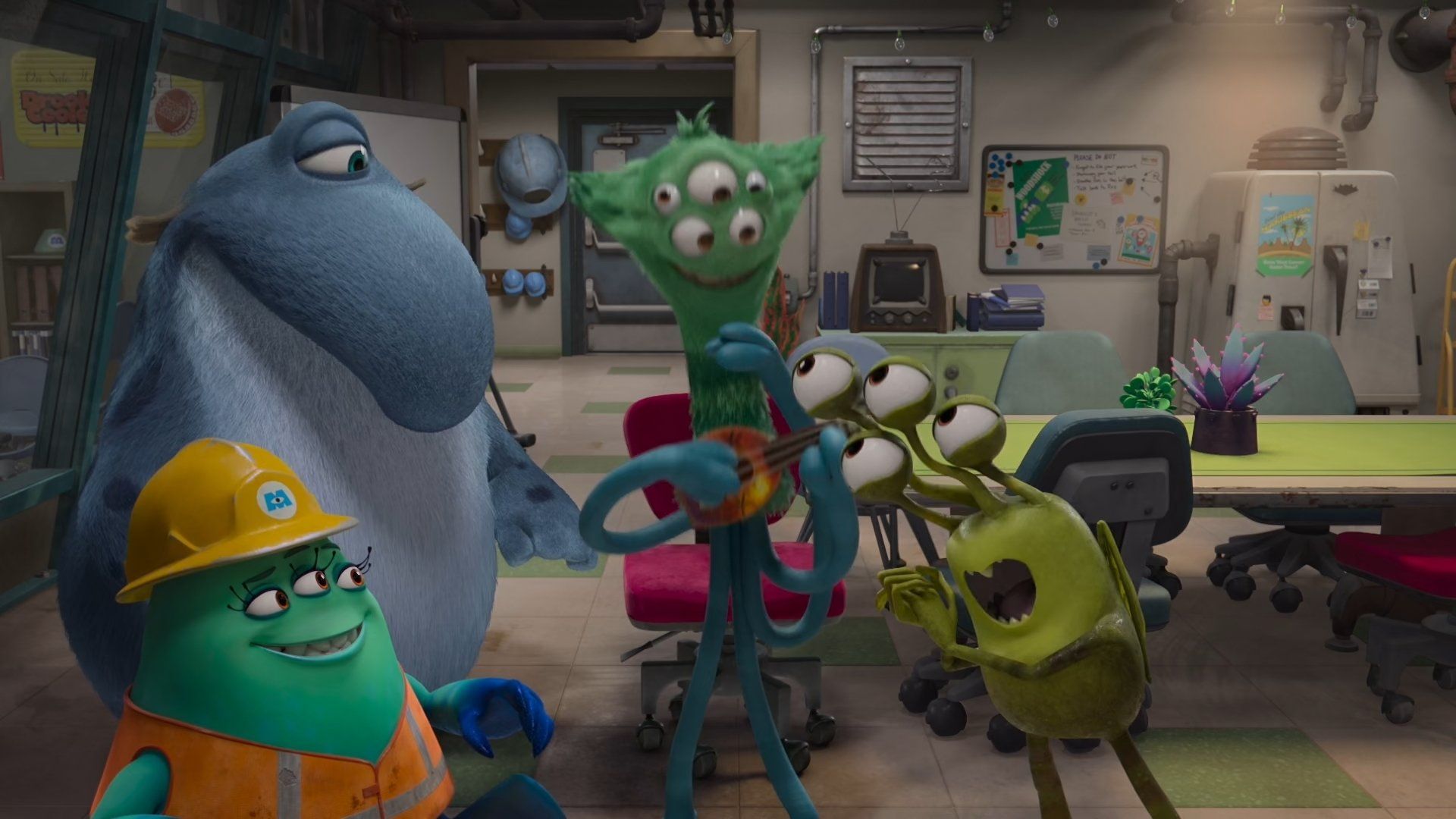 Monsters at Work background