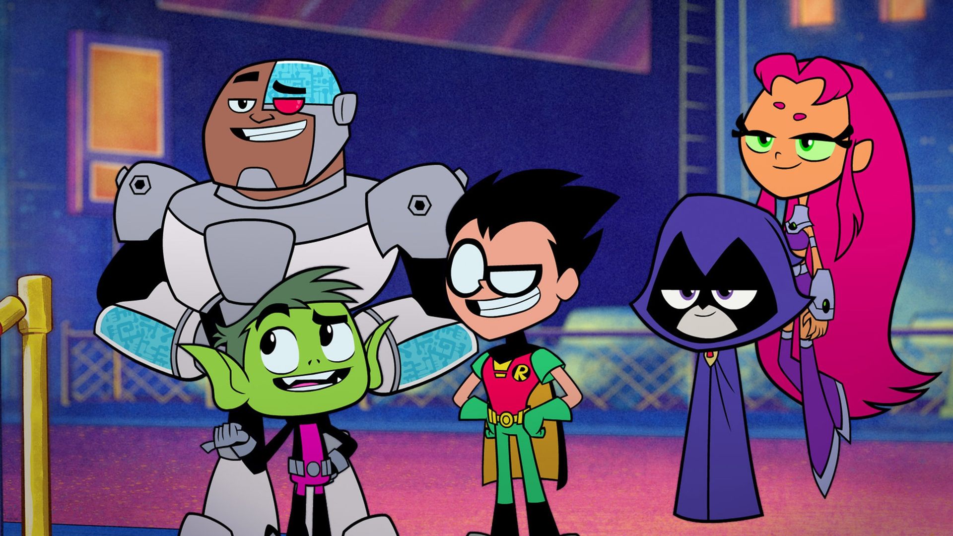 Teen Titans Go! background
